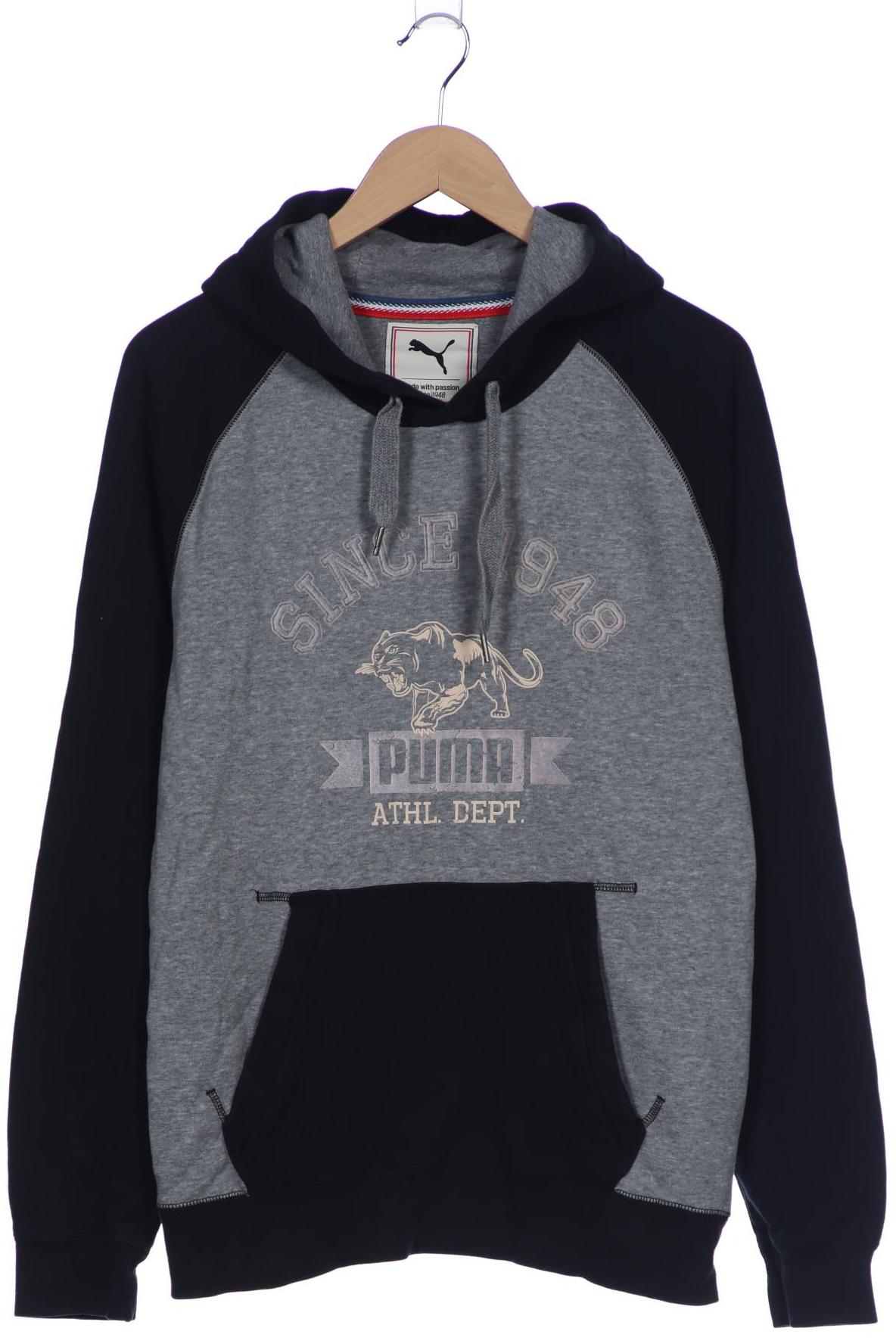 

Puma Herren Kapuzenpullover, grau, Gr. 48