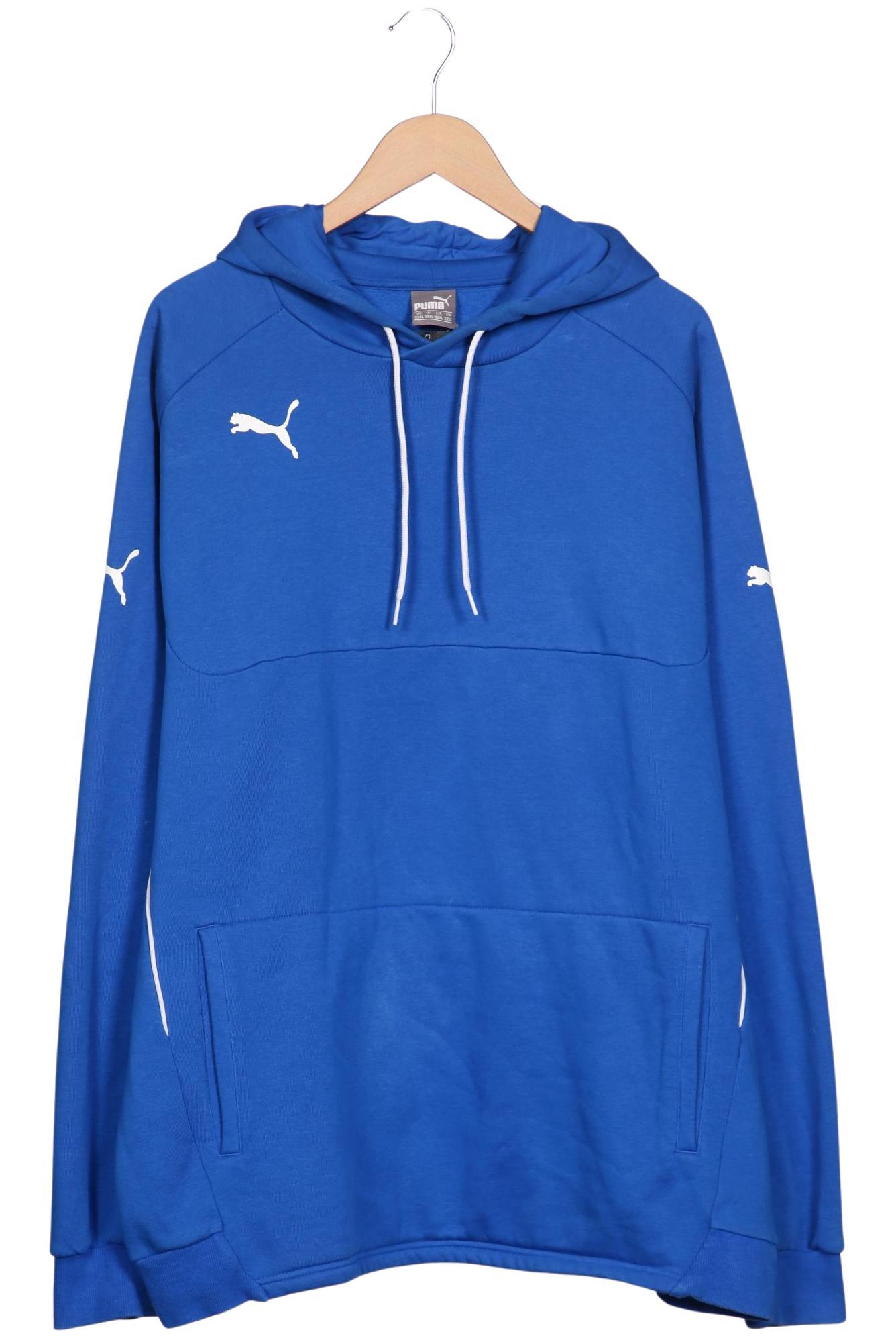Thumbnail - Puma Herren Kapuzenpullover, blau, Gr. 58