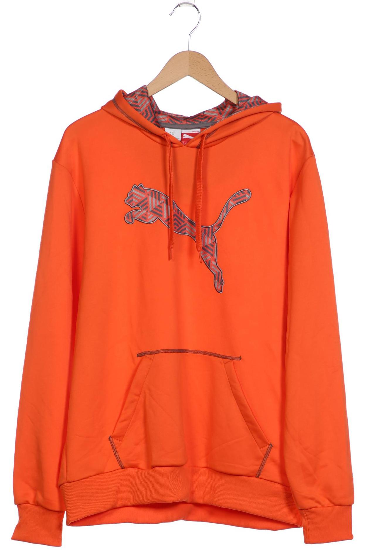 

Puma Herren Kapuzenpullover, orange, Gr. 54