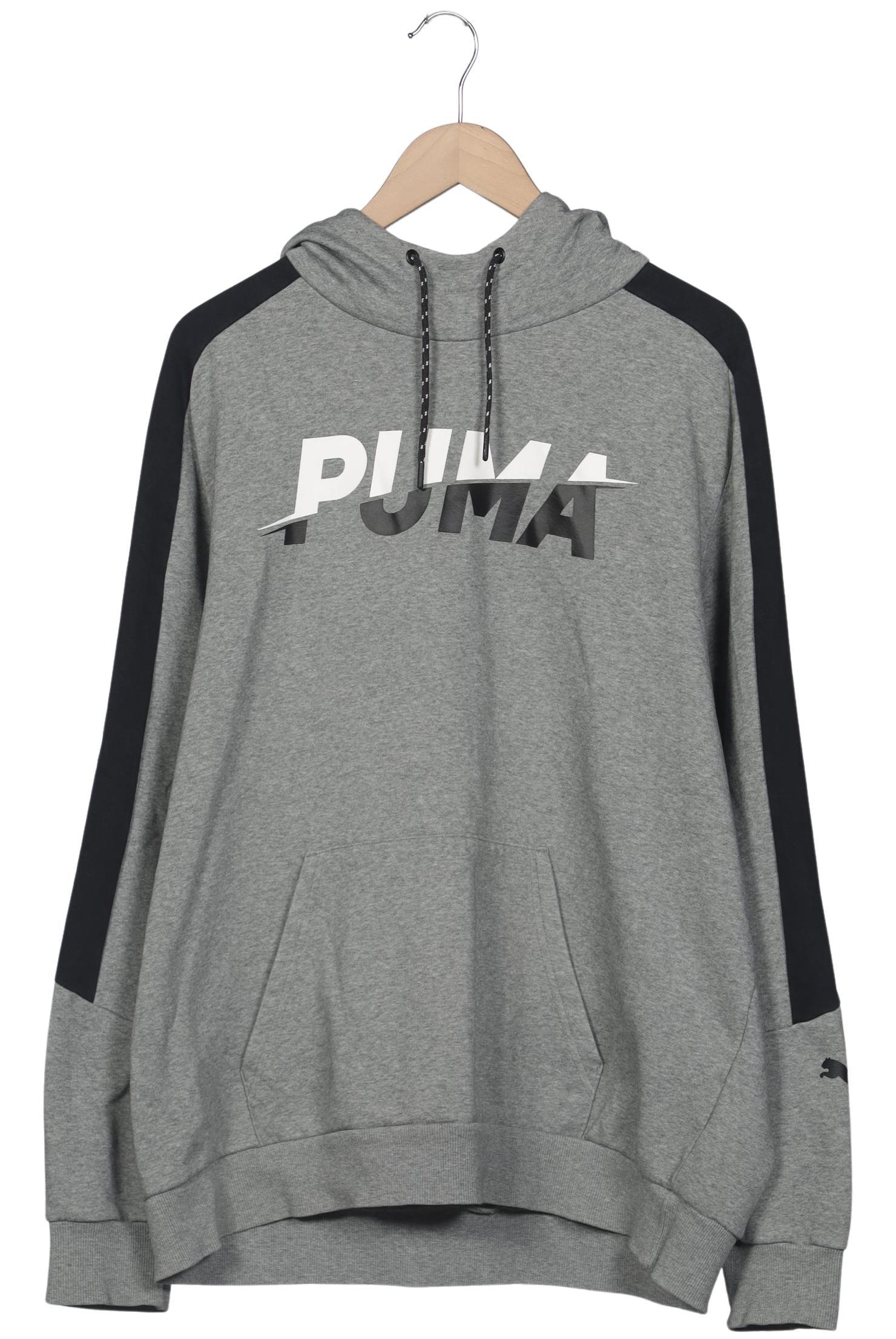 

Puma Herren Kapuzenpullover, grau, Gr. 56