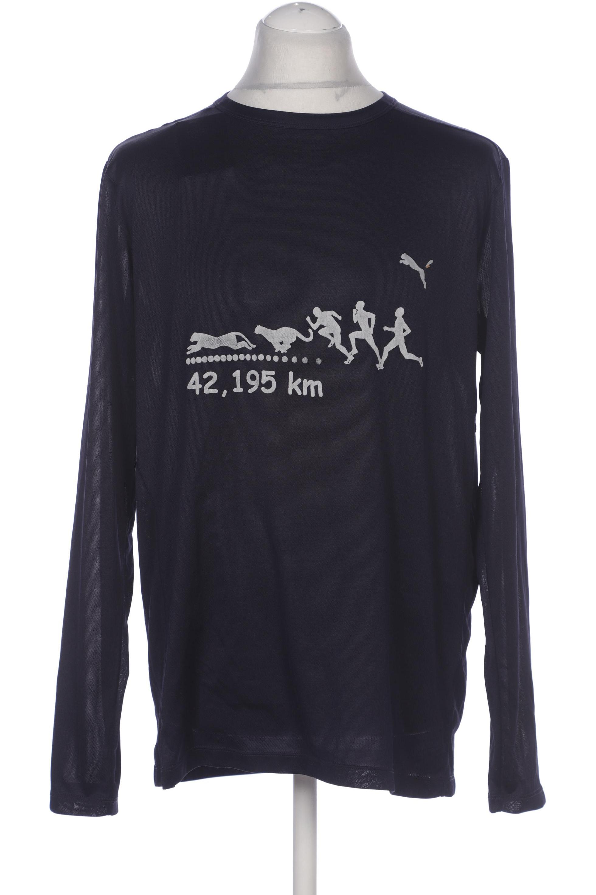 

Puma Herren Langarmshirt, marineblau, Gr. 56