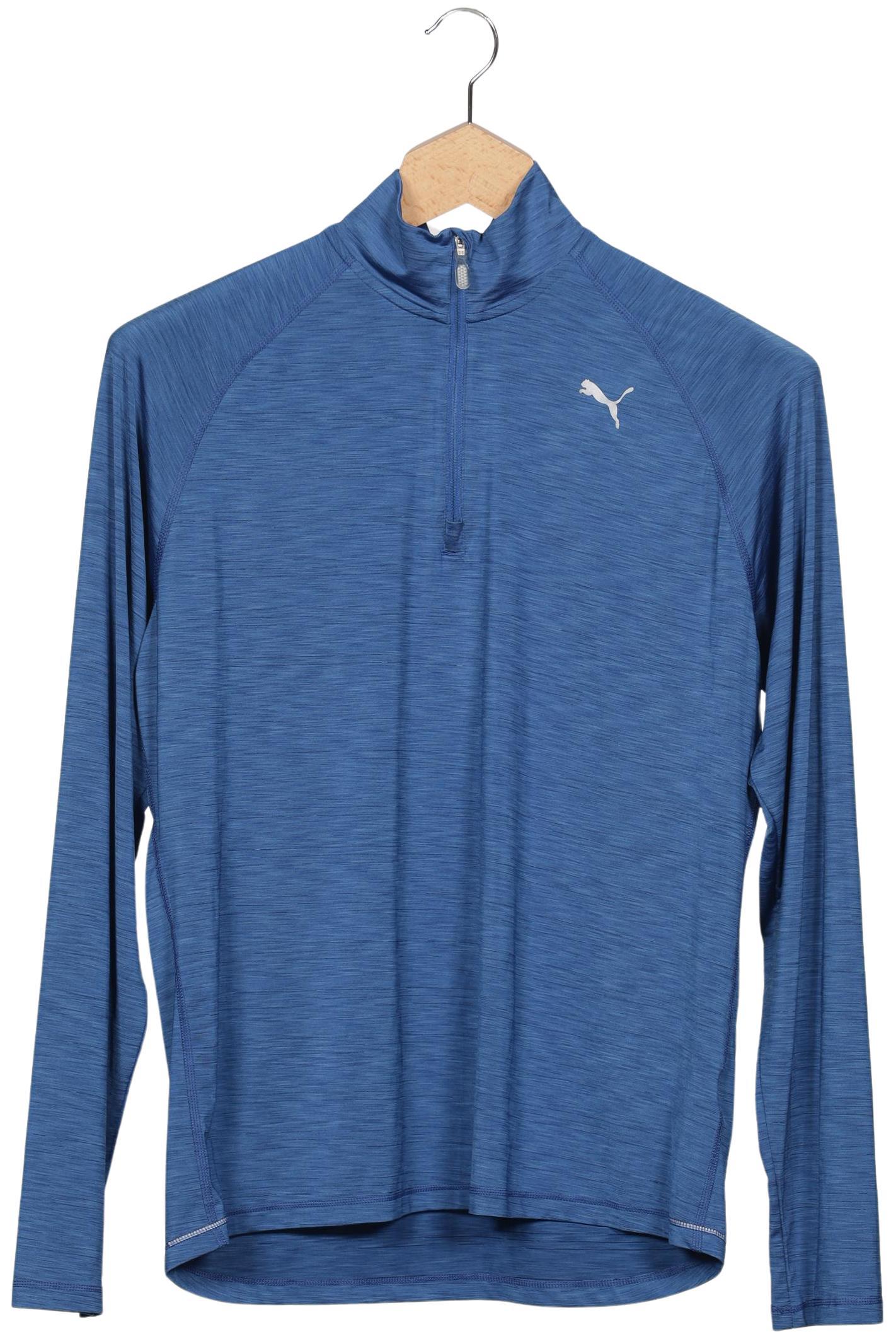 

Puma Herren Langarmshirt, blau, Gr. 52