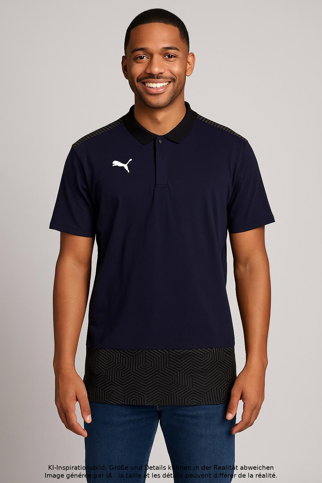 

Puma Herren Poloshirt, marineblau, Gr. 48