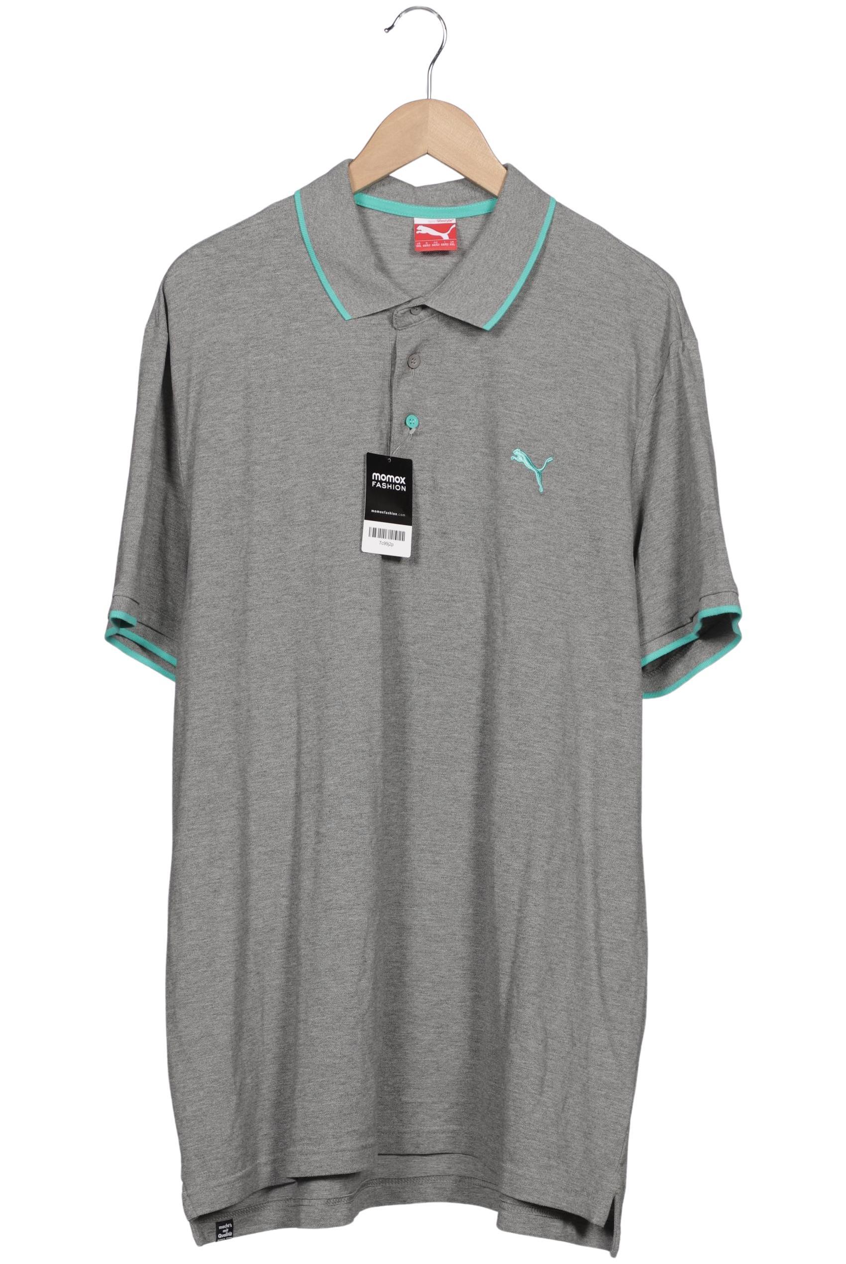 

Puma Herren Poloshirt, grau, Gr. 60