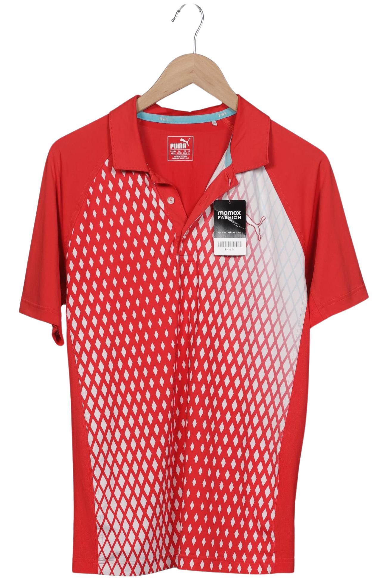 Thumbnail - Puma Herren Poloshirt, rot, Gr. 44