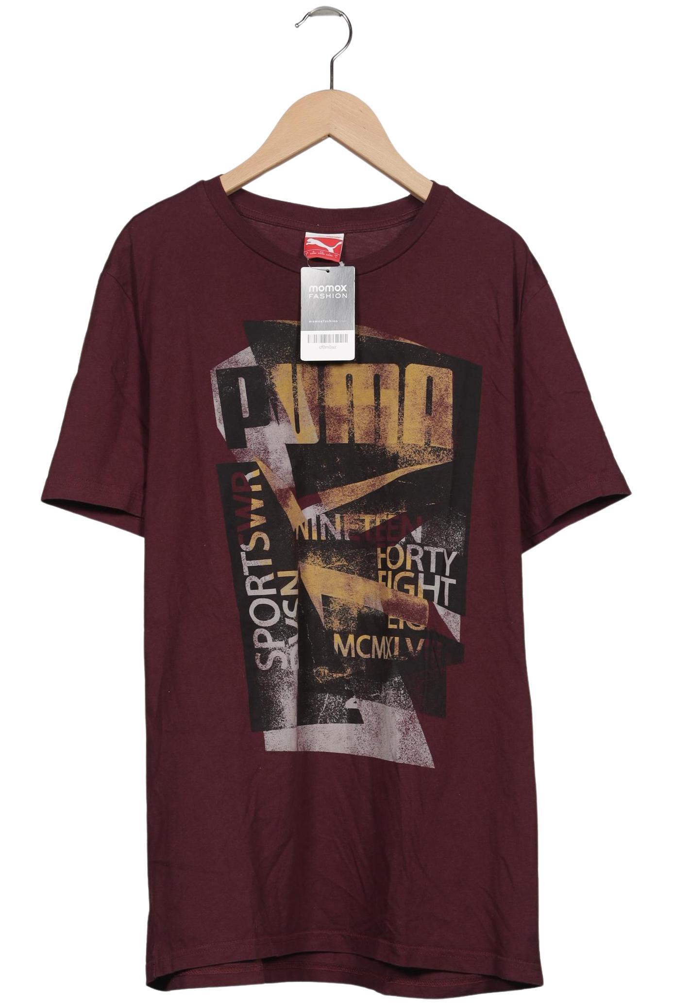 

Puma Herren T-Shirt, bordeaux, Gr. 52