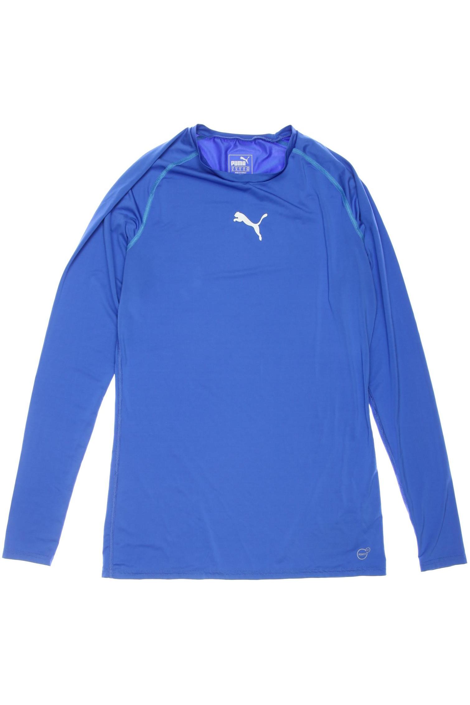 

Puma Herren Langarmshirt, blau, Gr. 170