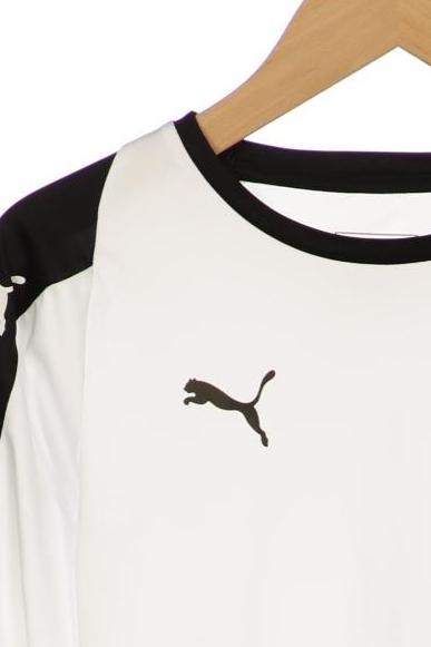 Thumbnail - Puma Jungen Langarmshirt, weiß, Gr. 128