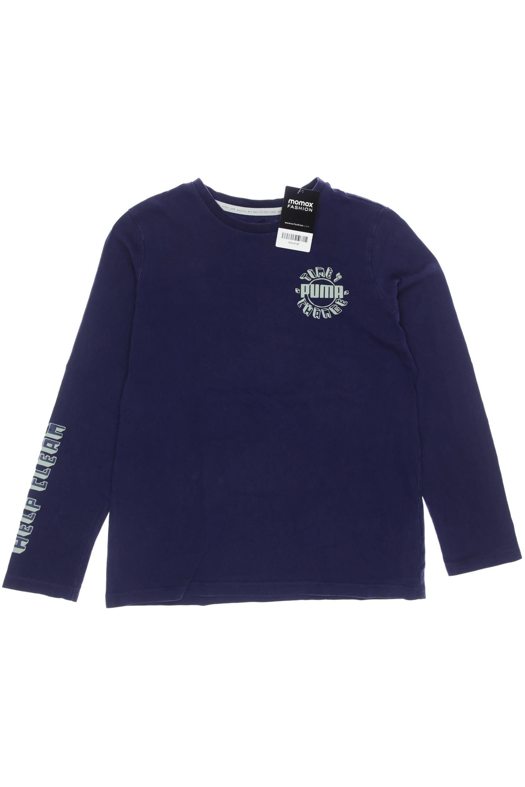 

Puma Herren Langarmshirt, marineblau, Gr. 164