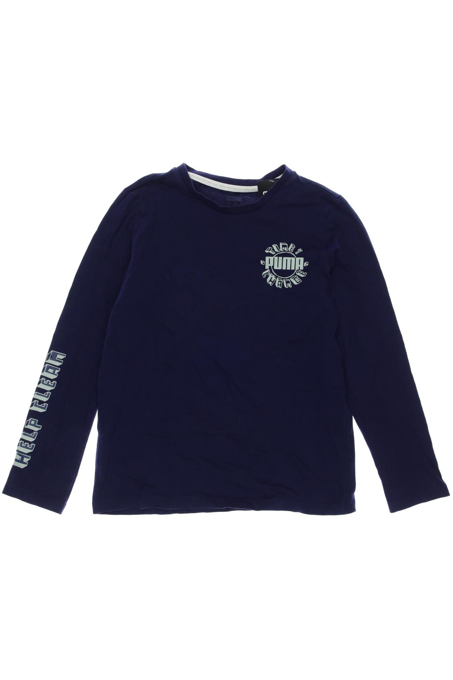 

Puma Herren Langarmshirt, marineblau, Gr. 152