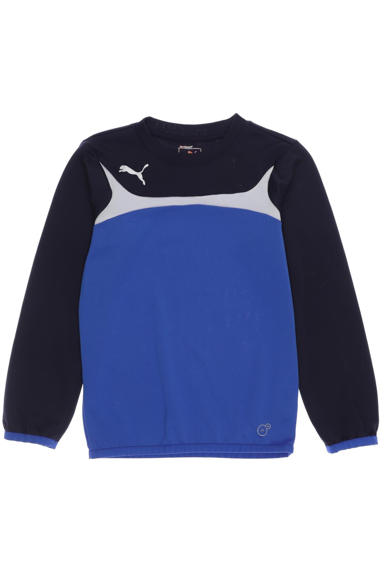 

Puma Herren Langarmshirt, blau, Gr. 128