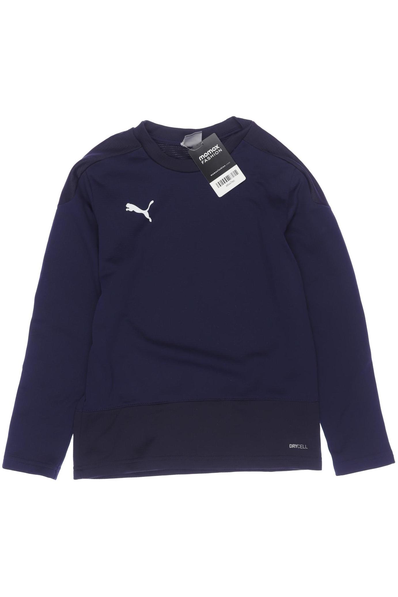 

Puma Herren Langarmshirt, marineblau, Gr. 140