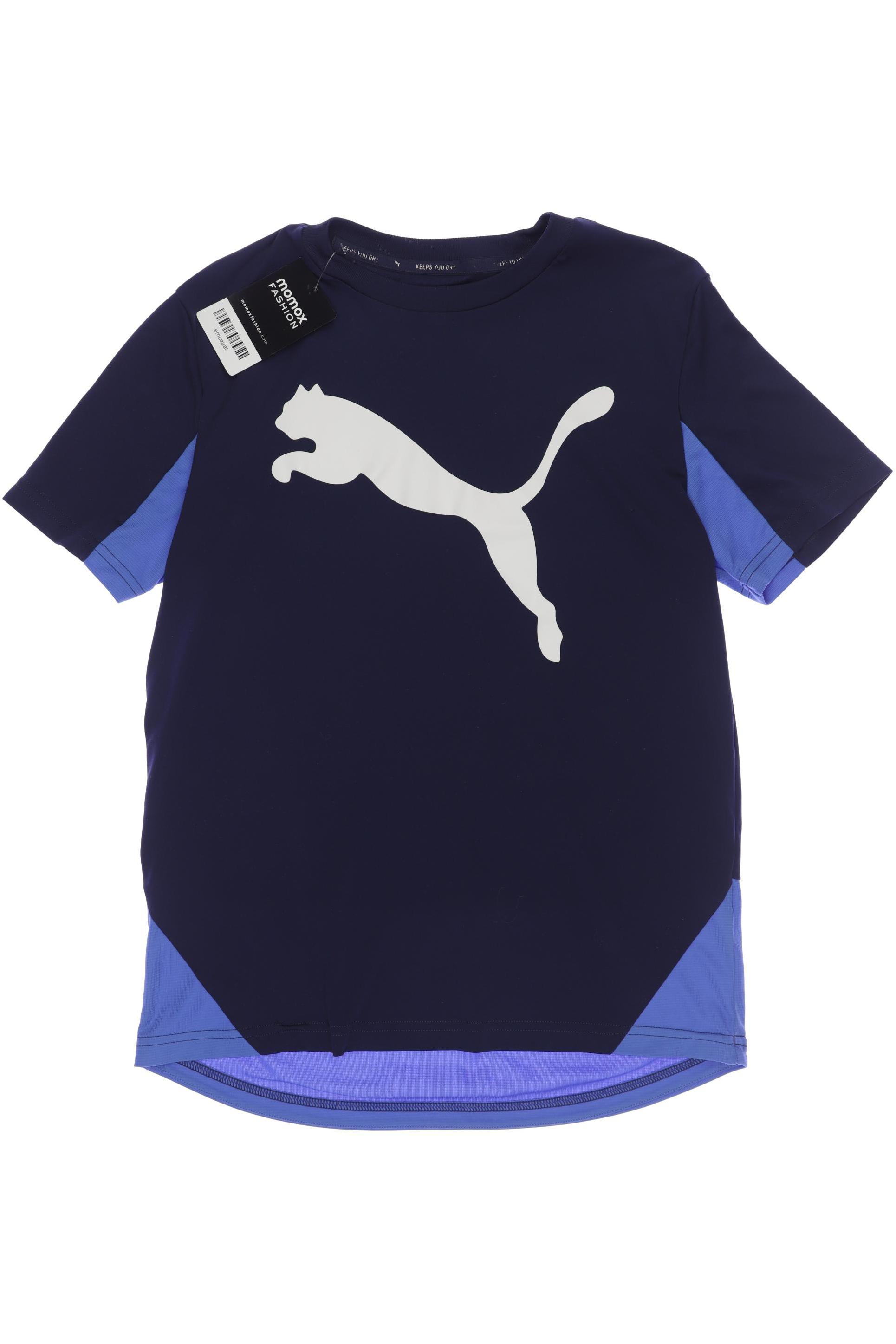 

PUMA Jungen T-Shirt, marineblau