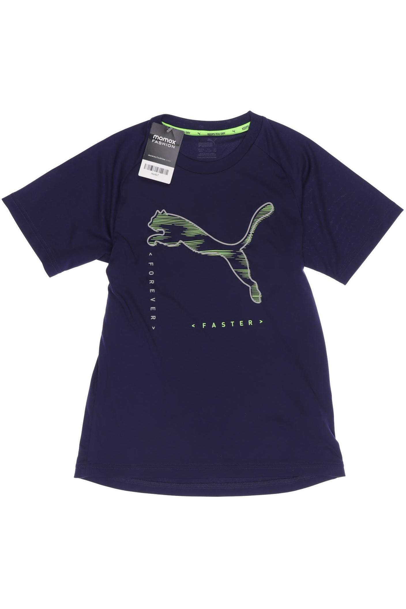 

PUMA Jungen T-Shirt, marineblau