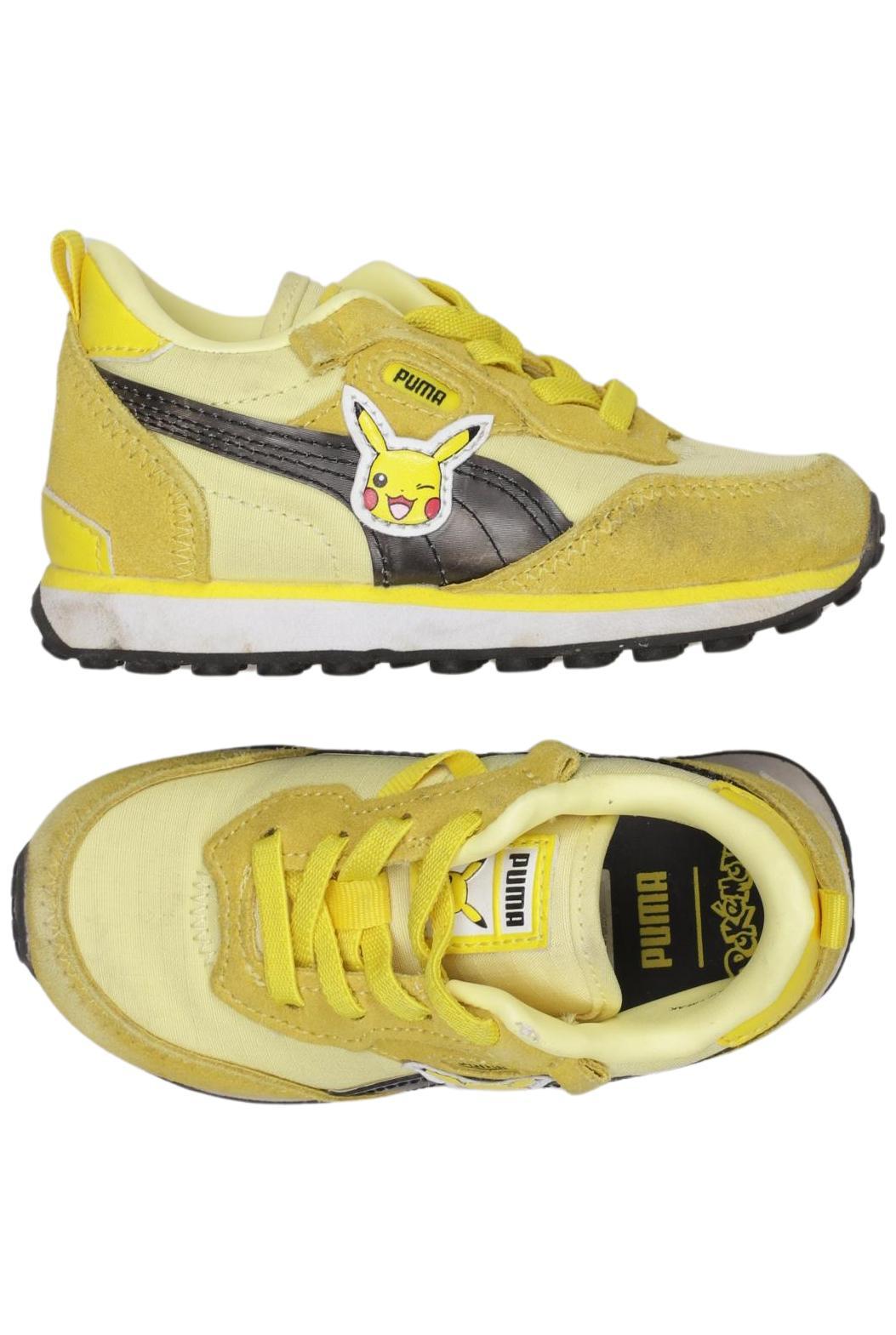 

Puma Damen Kinderschuhe, gelb, Gr. 23