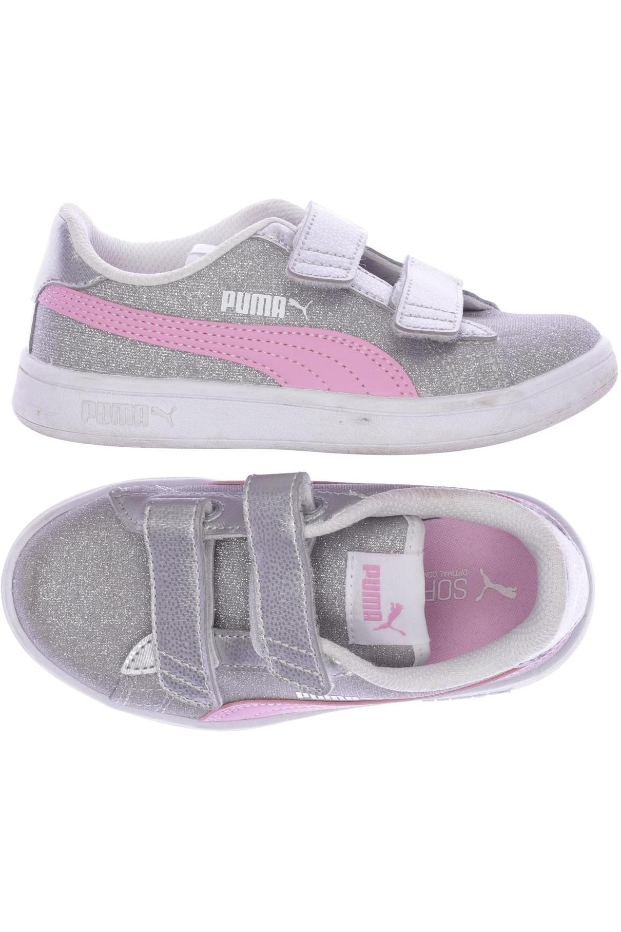 

Puma Damen Kinderschuhe, silber, Gr. 28