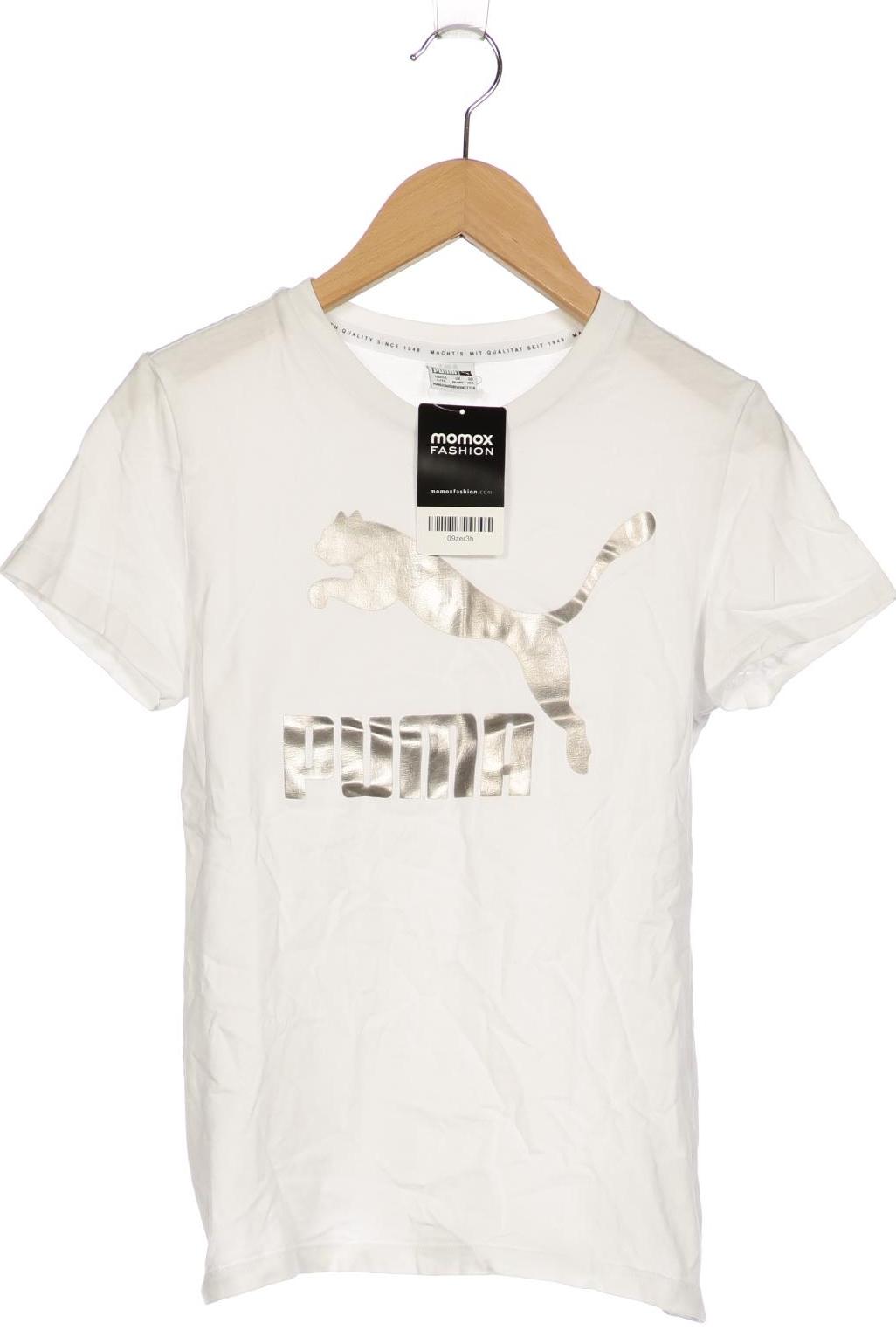 

Puma Damen T-Shirt, weiß, Gr. 164