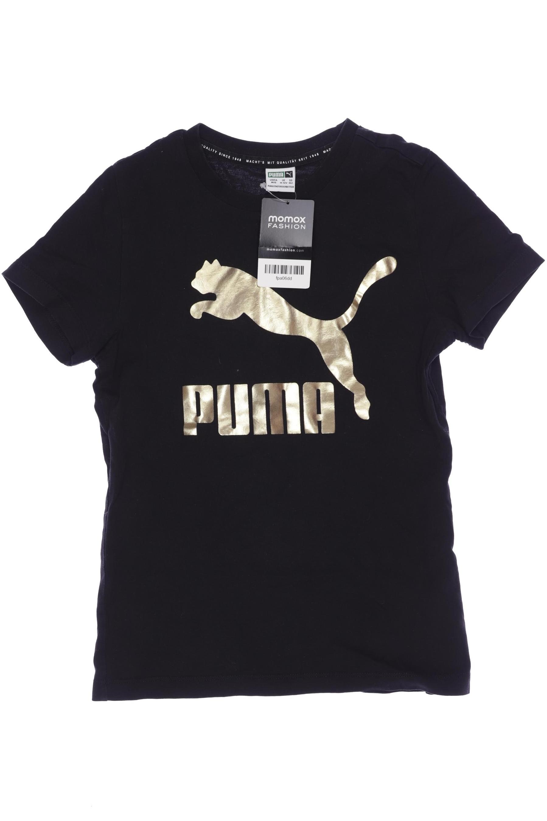 

Puma Damen T-Shirt, schwarz, Gr. 152