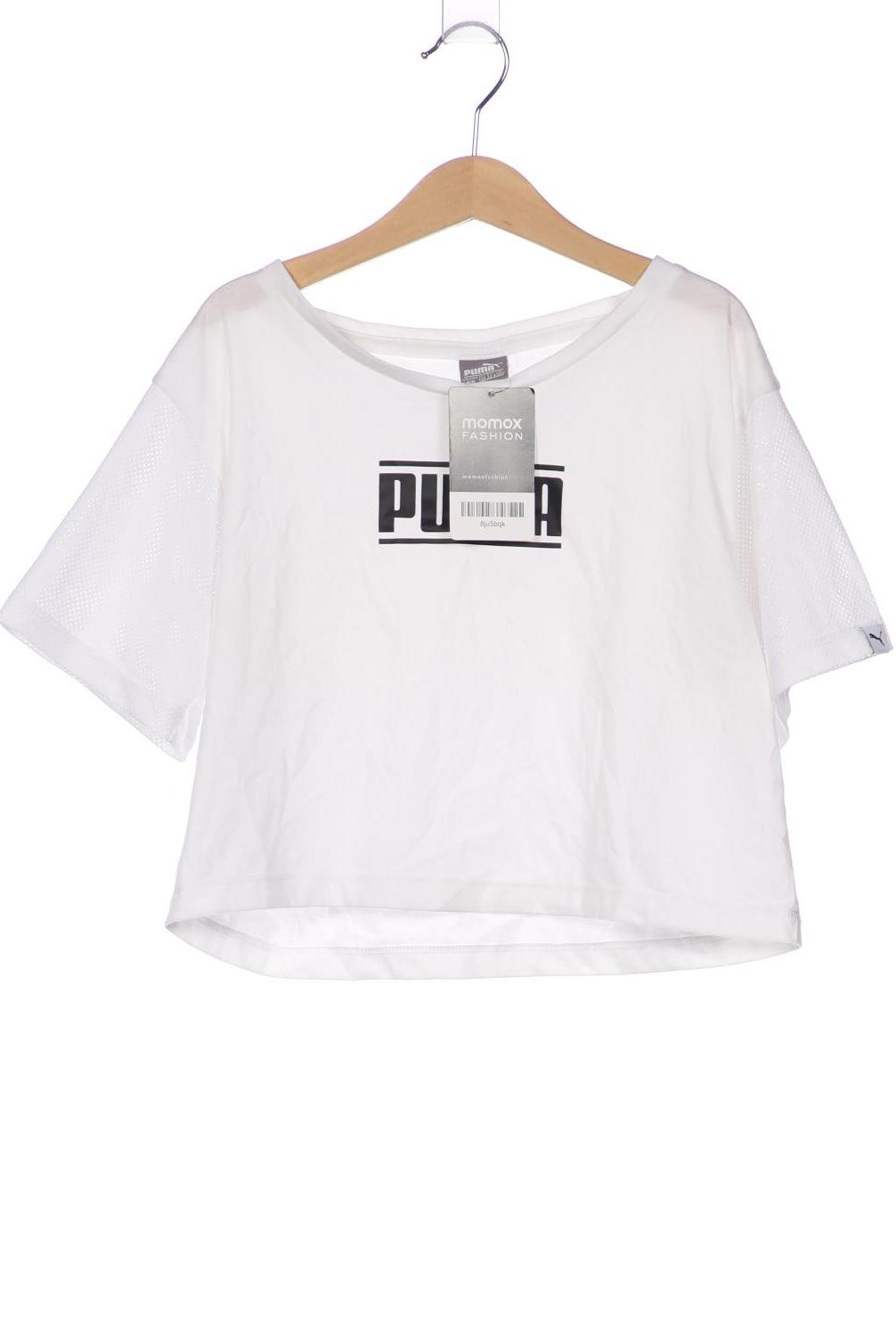 

Puma Damen T-Shirt, weiß, Gr. 140