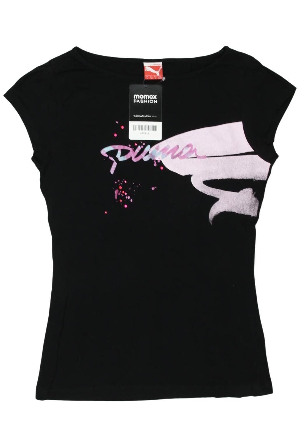 

Puma Damen T-Shirt, schwarz, Gr. 152