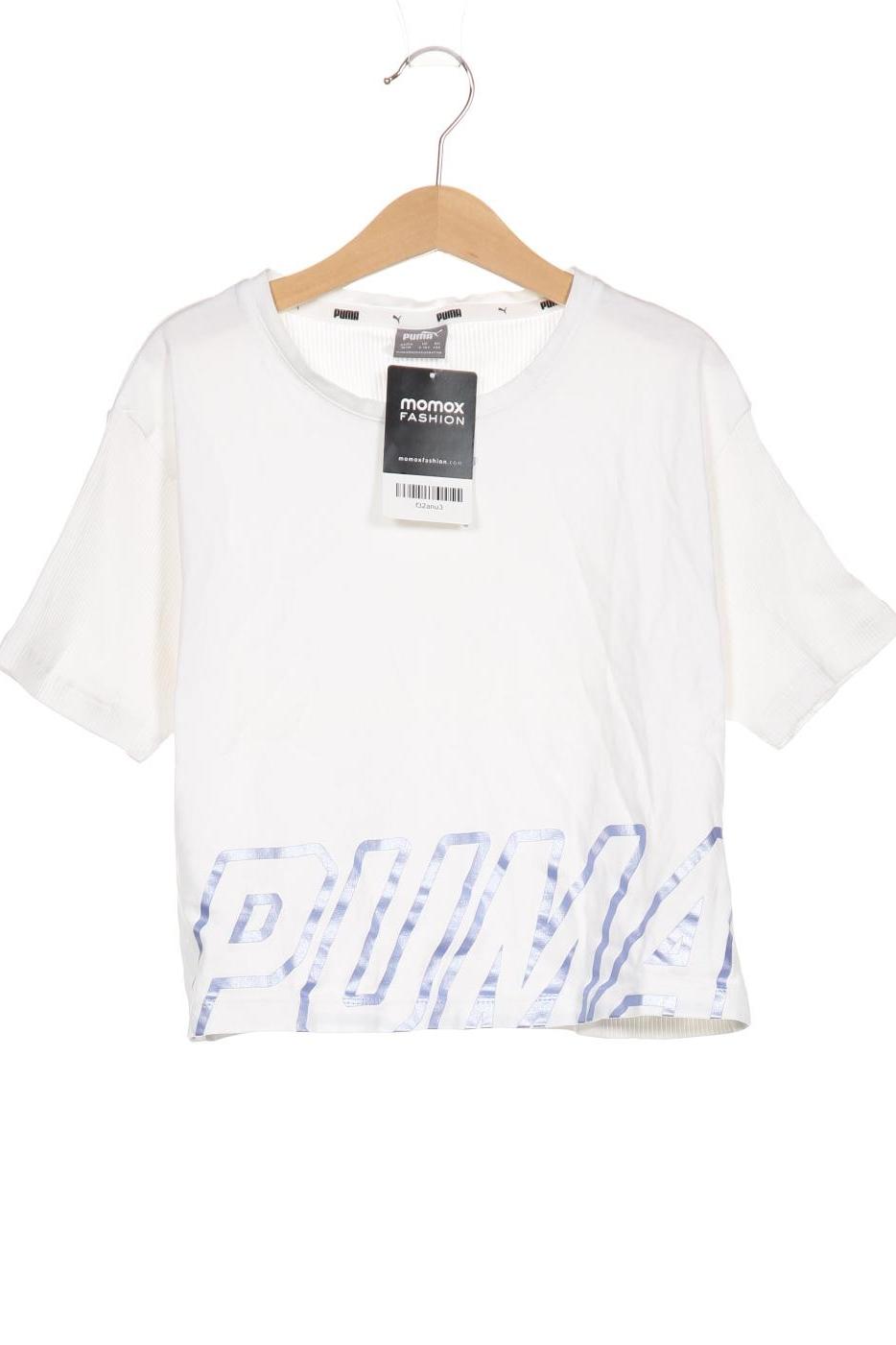 

Puma Damen T-Shirt, weiß, Gr. 140