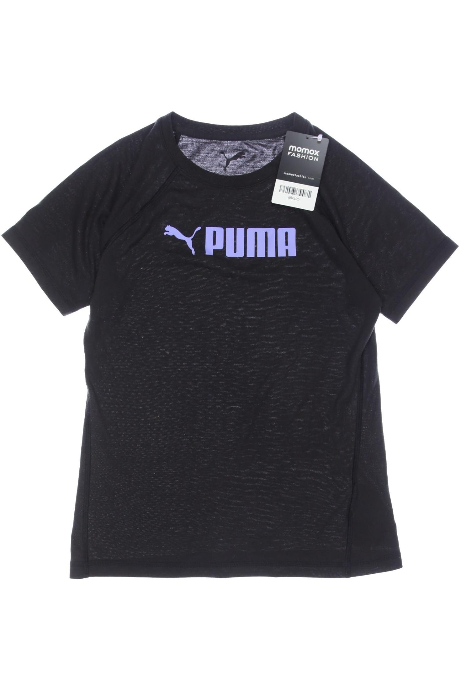 

Puma Damen T-Shirt, schwarz, Gr. 152