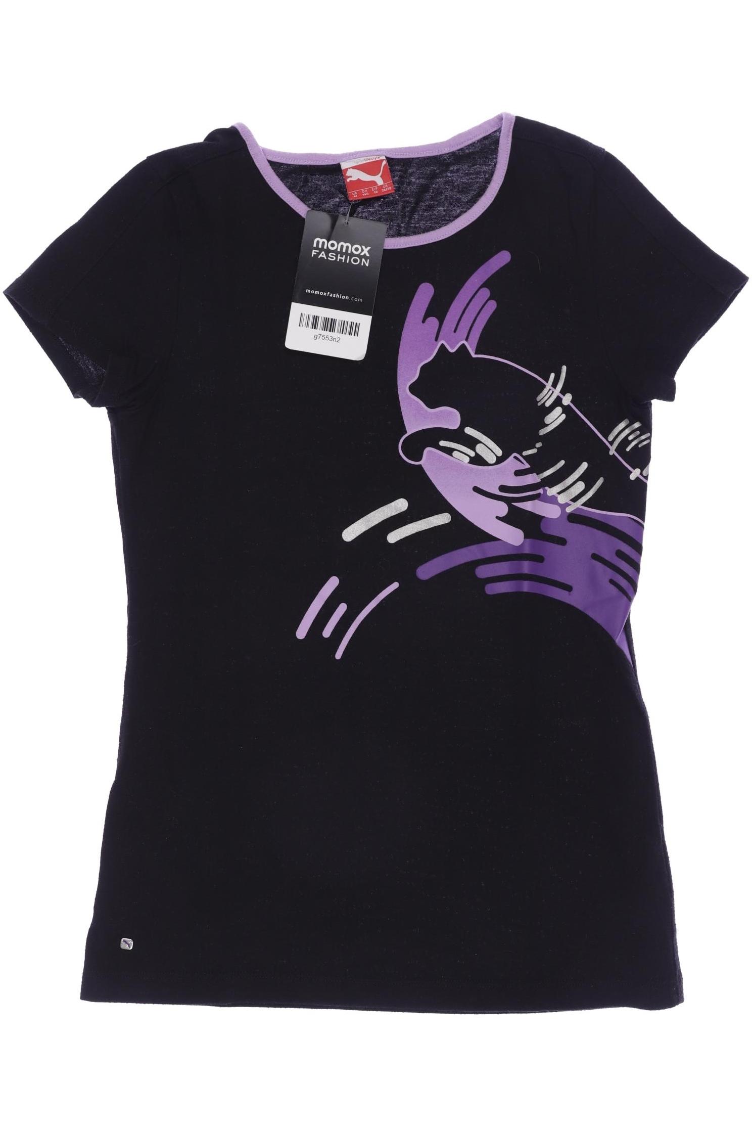 

Puma Damen T-Shirt, schwarz, Gr. 140