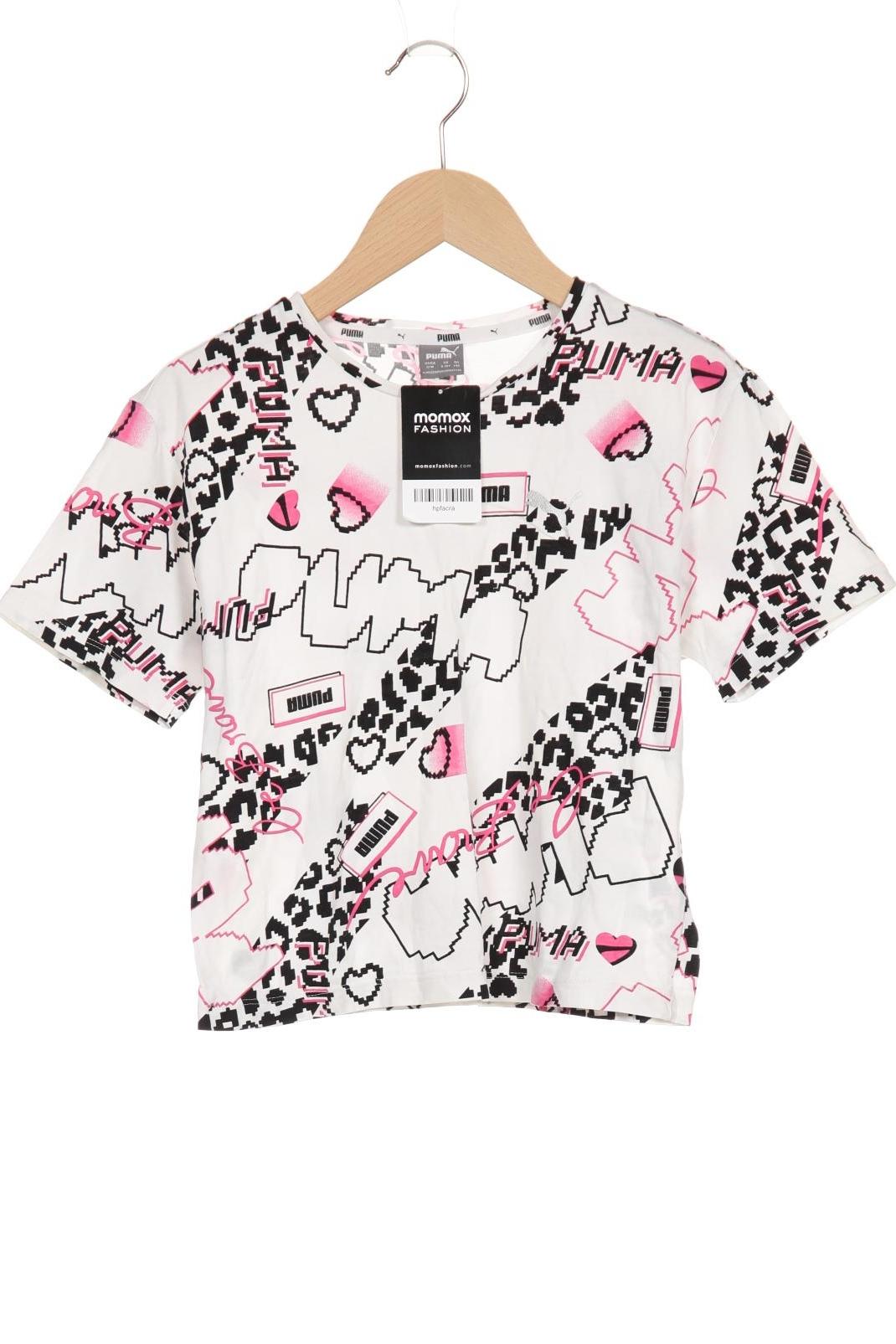 

Puma Damen T-Shirt, weiß, Gr. 140
