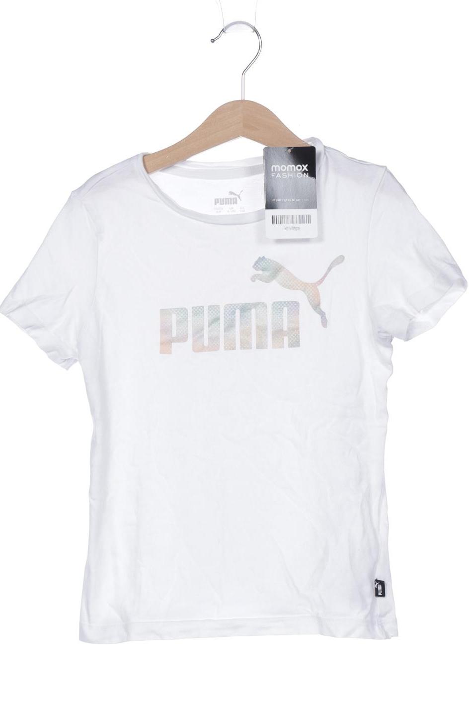 

Puma Damen T-Shirt, weiß, Gr. 140