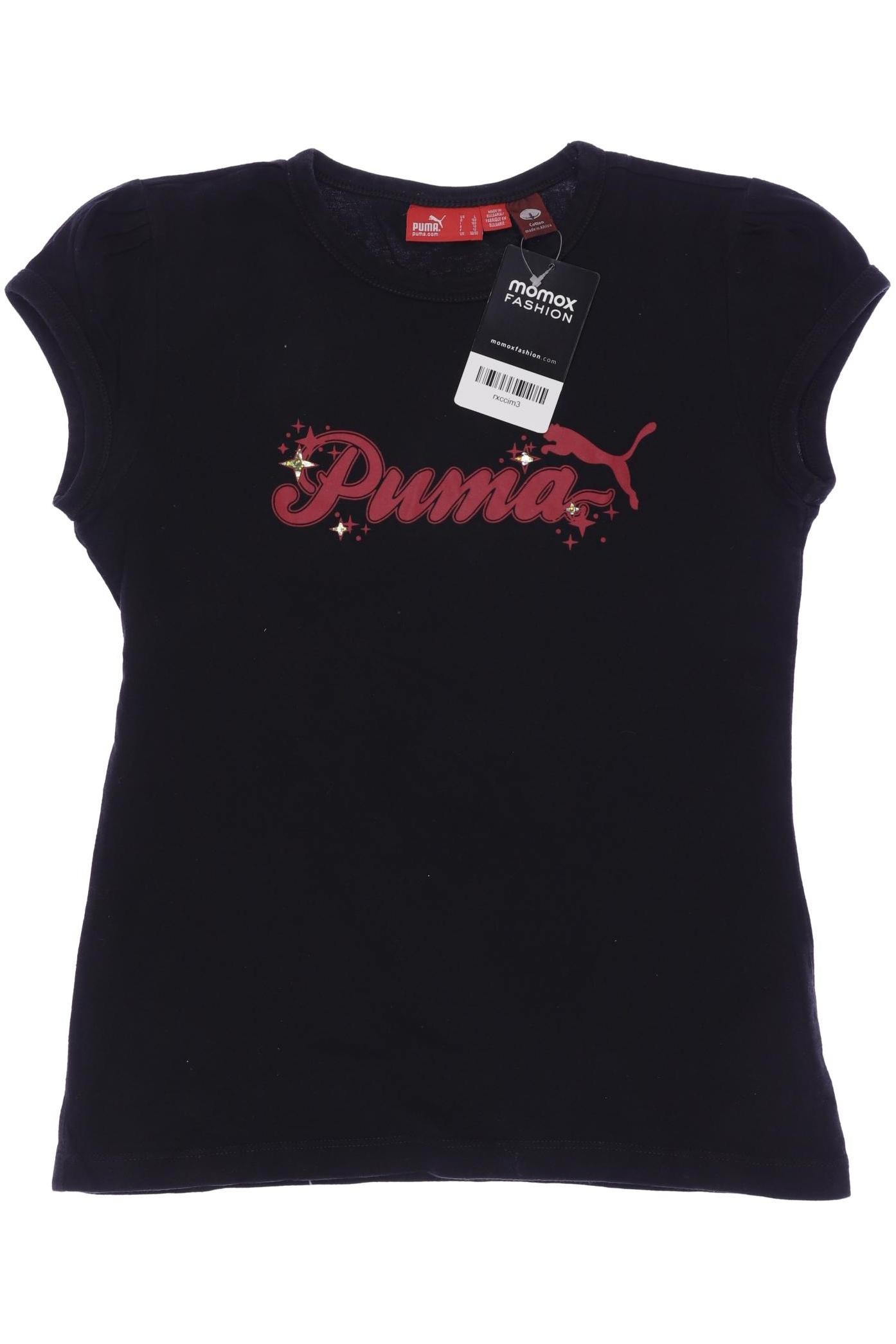 

Puma Damen T-Shirt, schwarz, Gr. 152