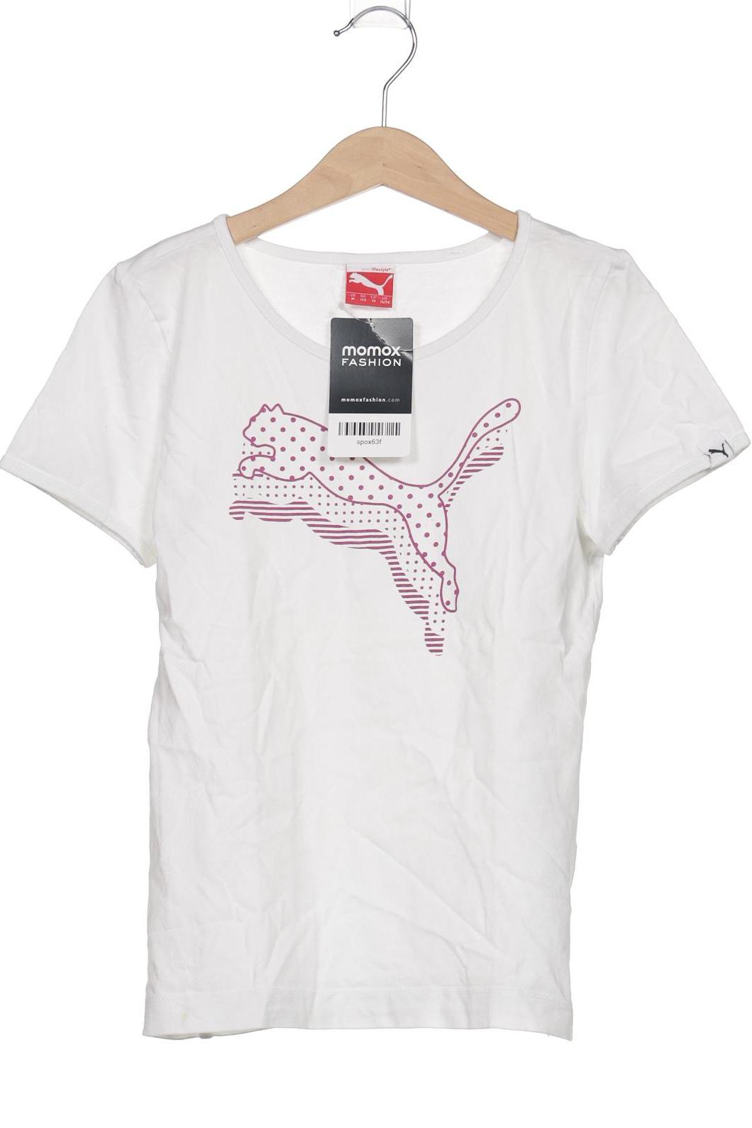 

Puma Damen T-Shirt, weiß, Gr. 140