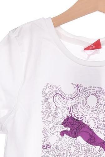 Thumbnail - Puma Mädchen T-Shirt, weiß, Gr. 152