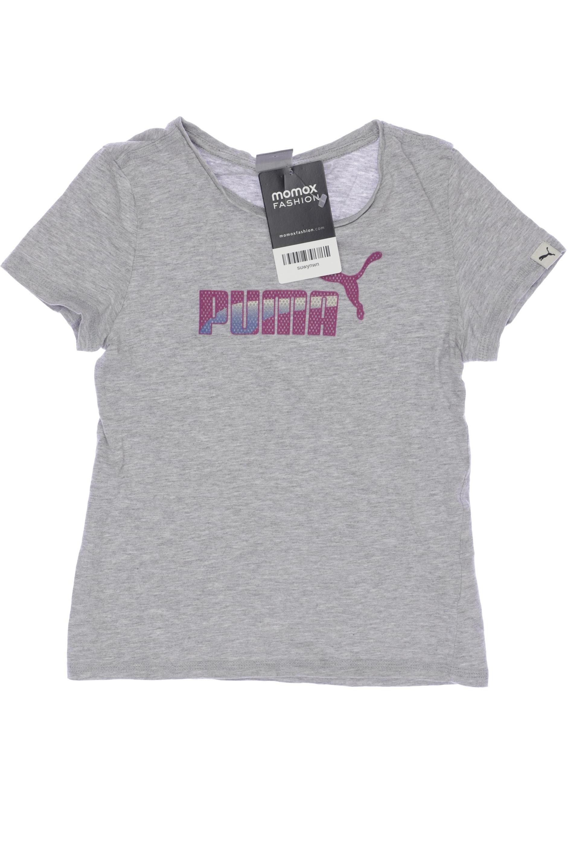 

Puma Damen T-Shirt, grau, Gr. 128