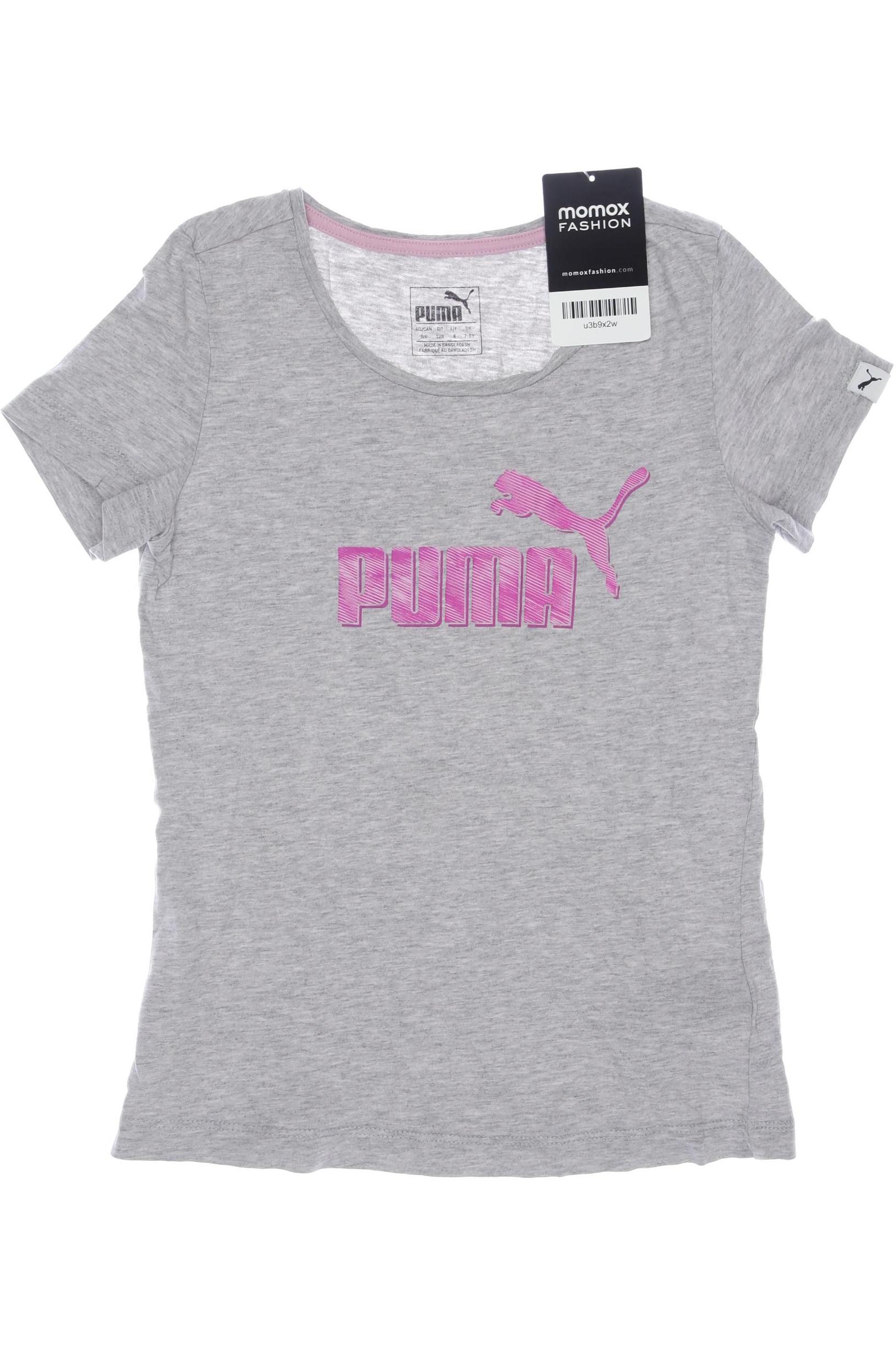 

Puma Damen T-Shirt, grau, Gr. 128