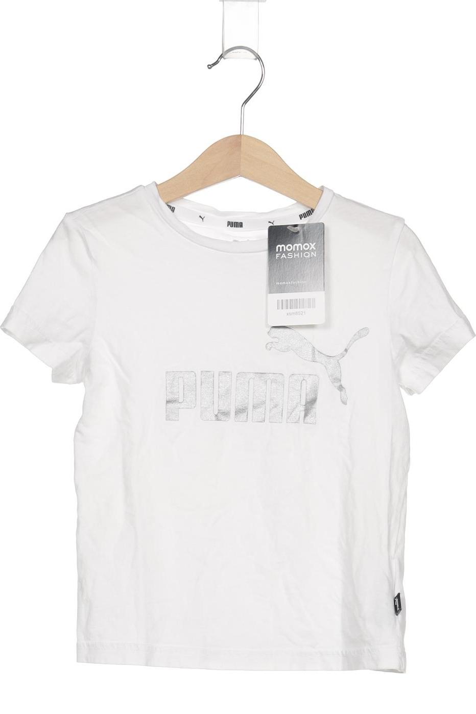 

Puma Damen T-Shirt, weiß, Gr. 116