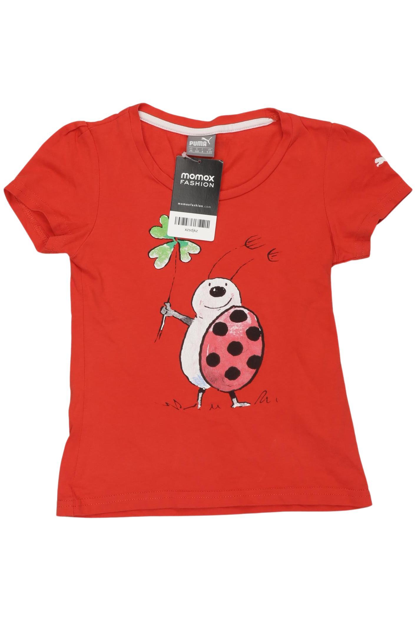

Puma Mädchen T-Shirt, rot, Gr. 116