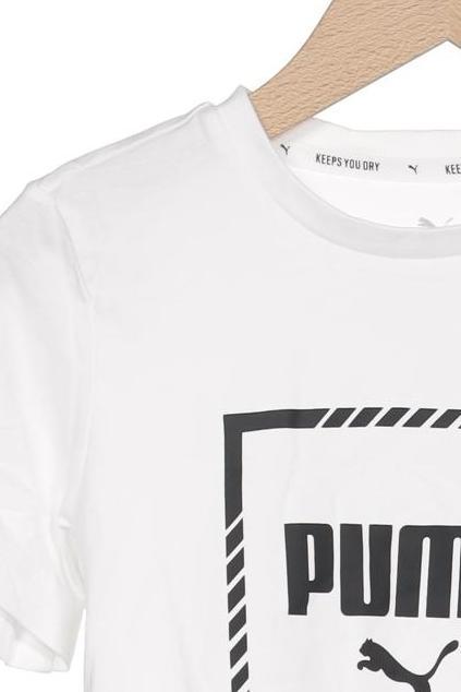 Thumbnail - Puma Mädchen T-Shirt, weiß, Gr. 140