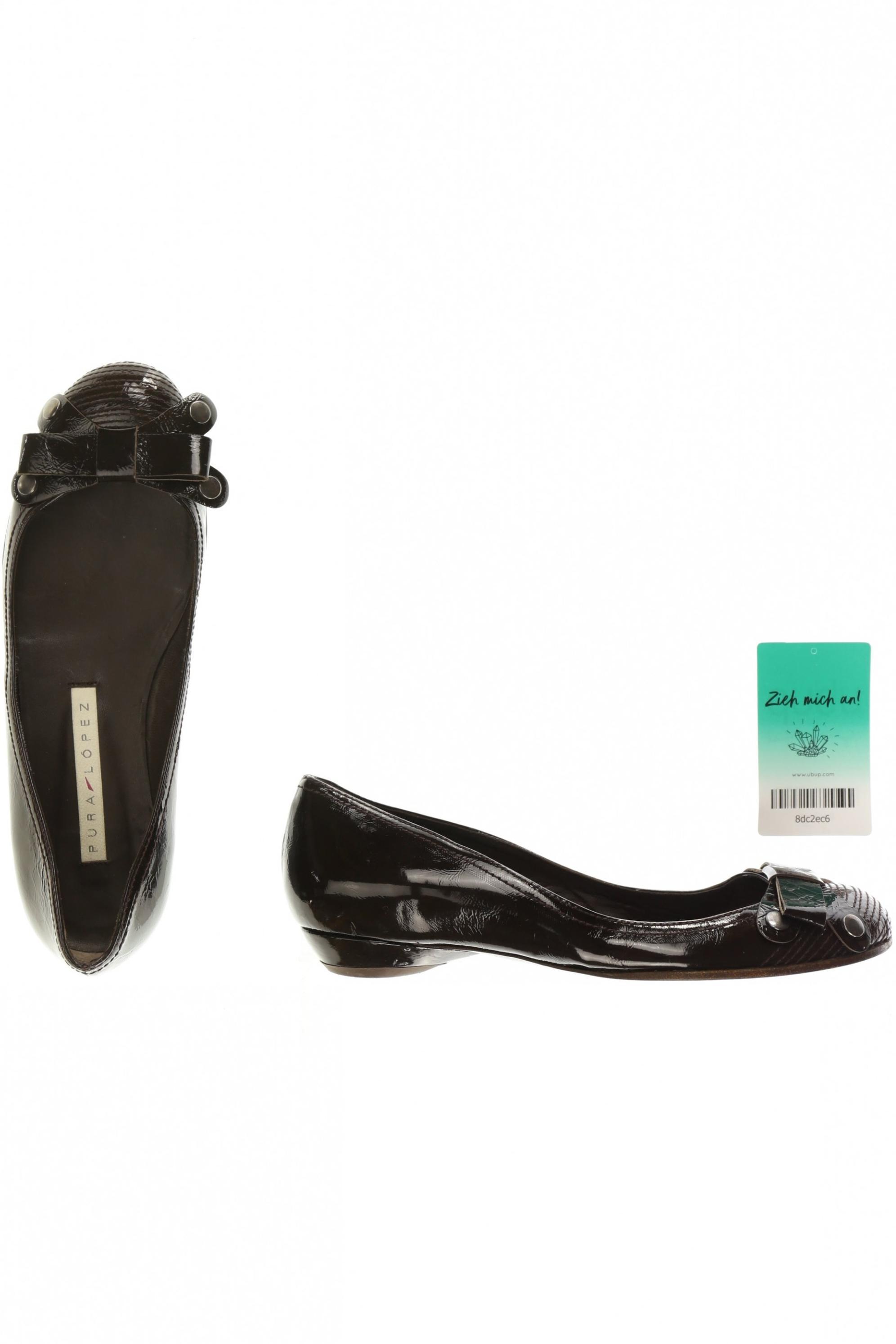 

Pura Lopez Damen Pumps, braun, Gr. 37.5