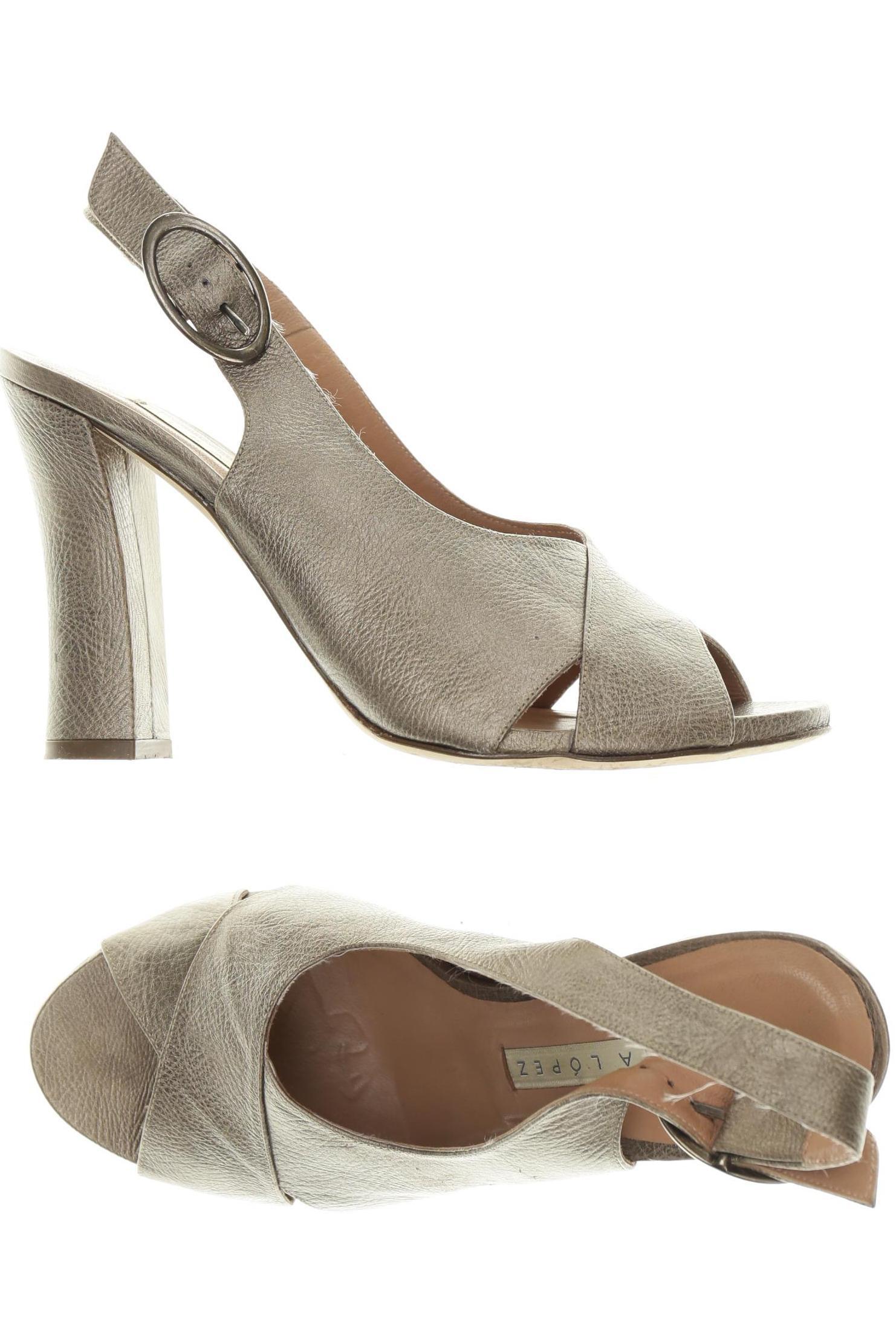 

Pura Lopez Damen Sandale, braun, Gr. 39