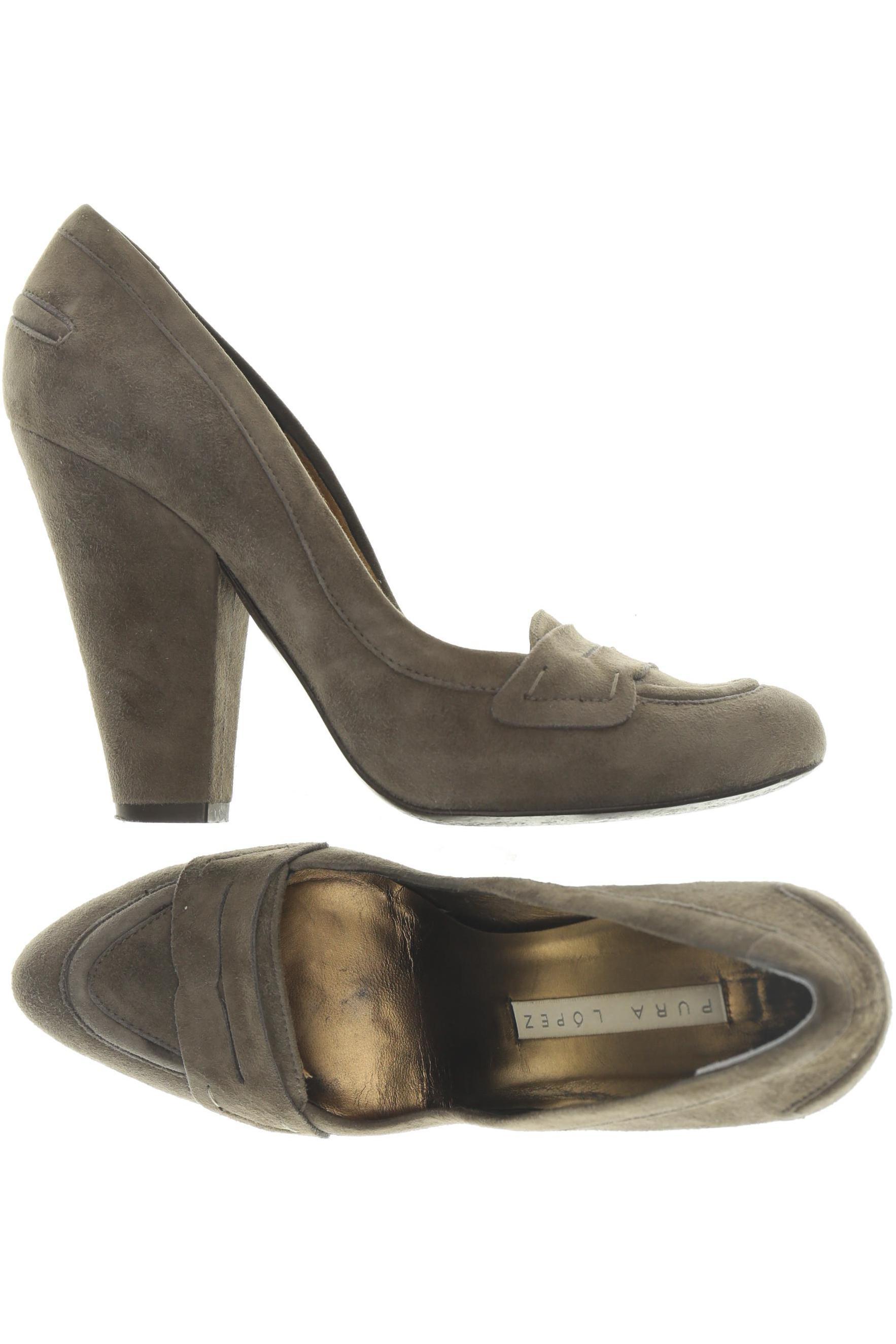 

Pura Lopez Damen Pumps, braun, Gr. 38.5