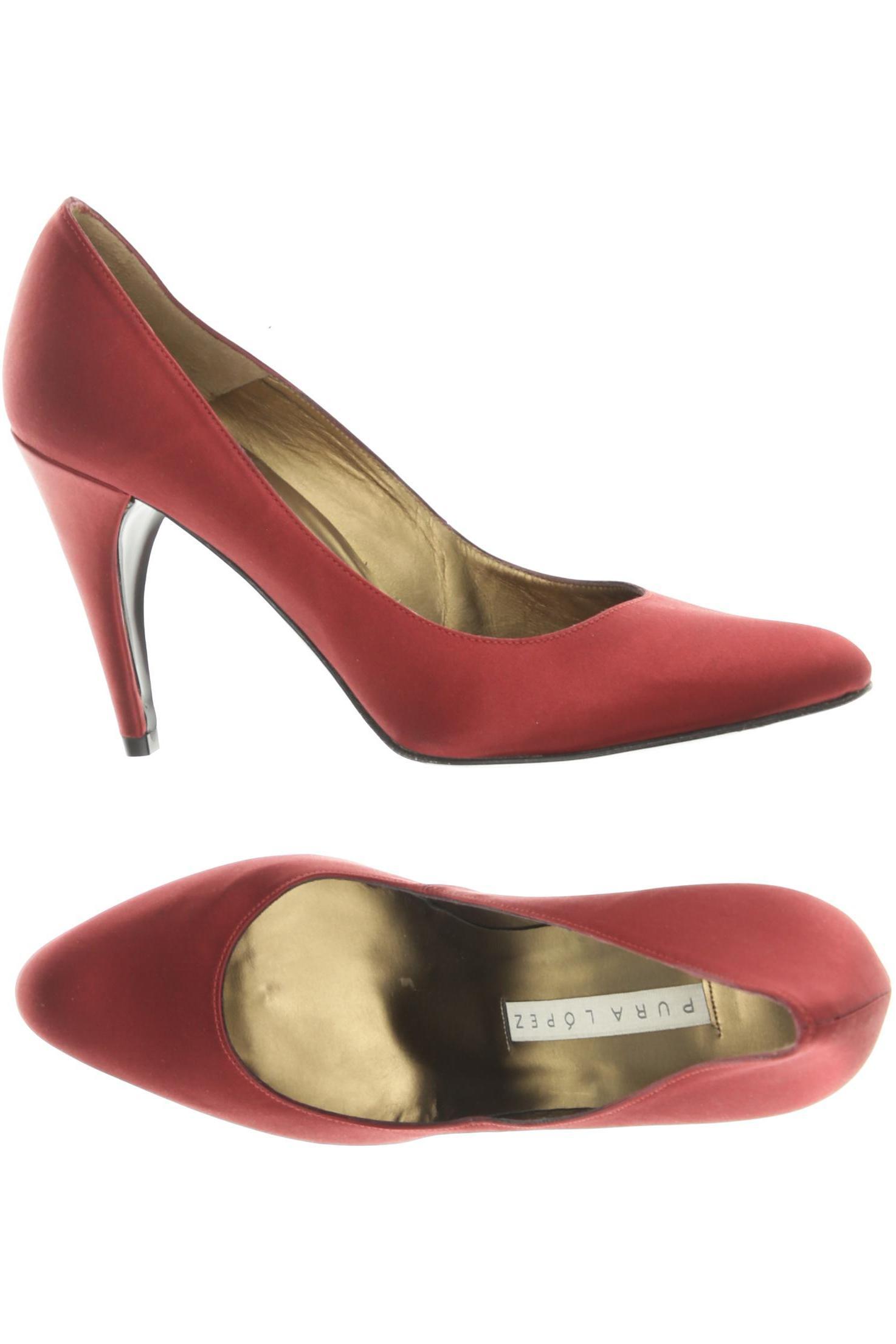 

Pura Lopez Damen Pumps, rot, Gr. 38
