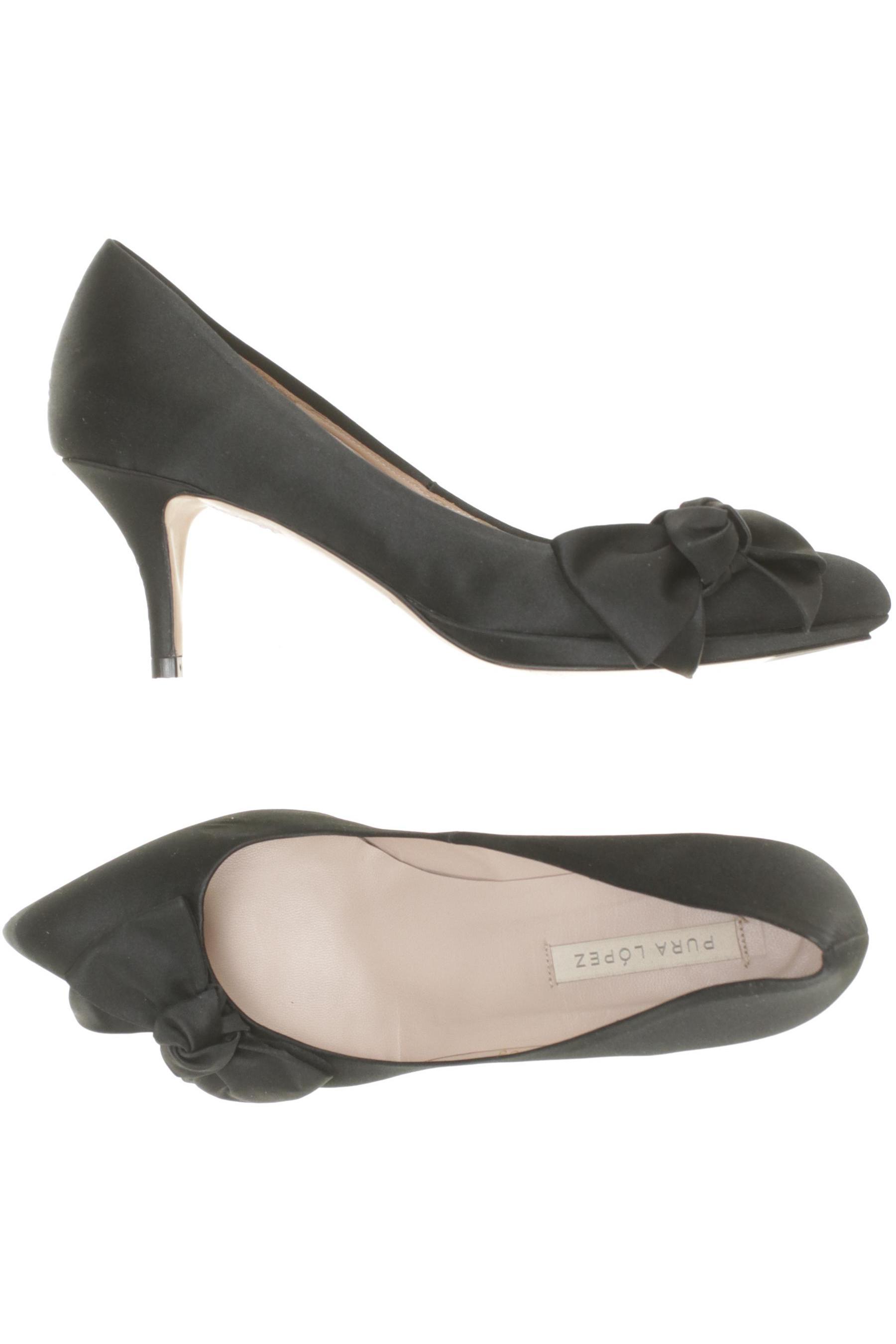 

Pura Lopez Damen Pumps, schwarz, Gr. 38