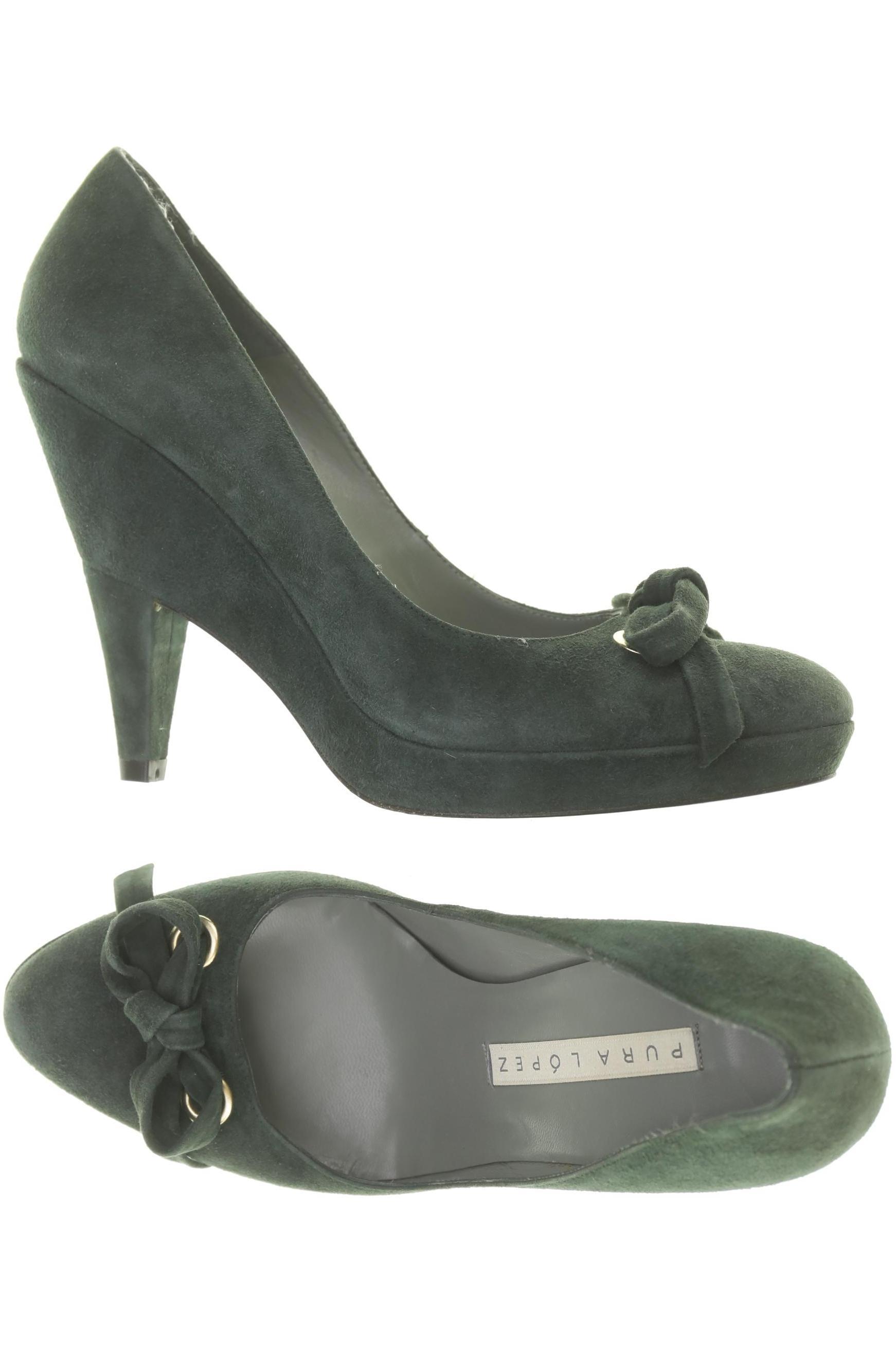 

Pura Lopez Damen Pumps, grün, Gr. 38.5