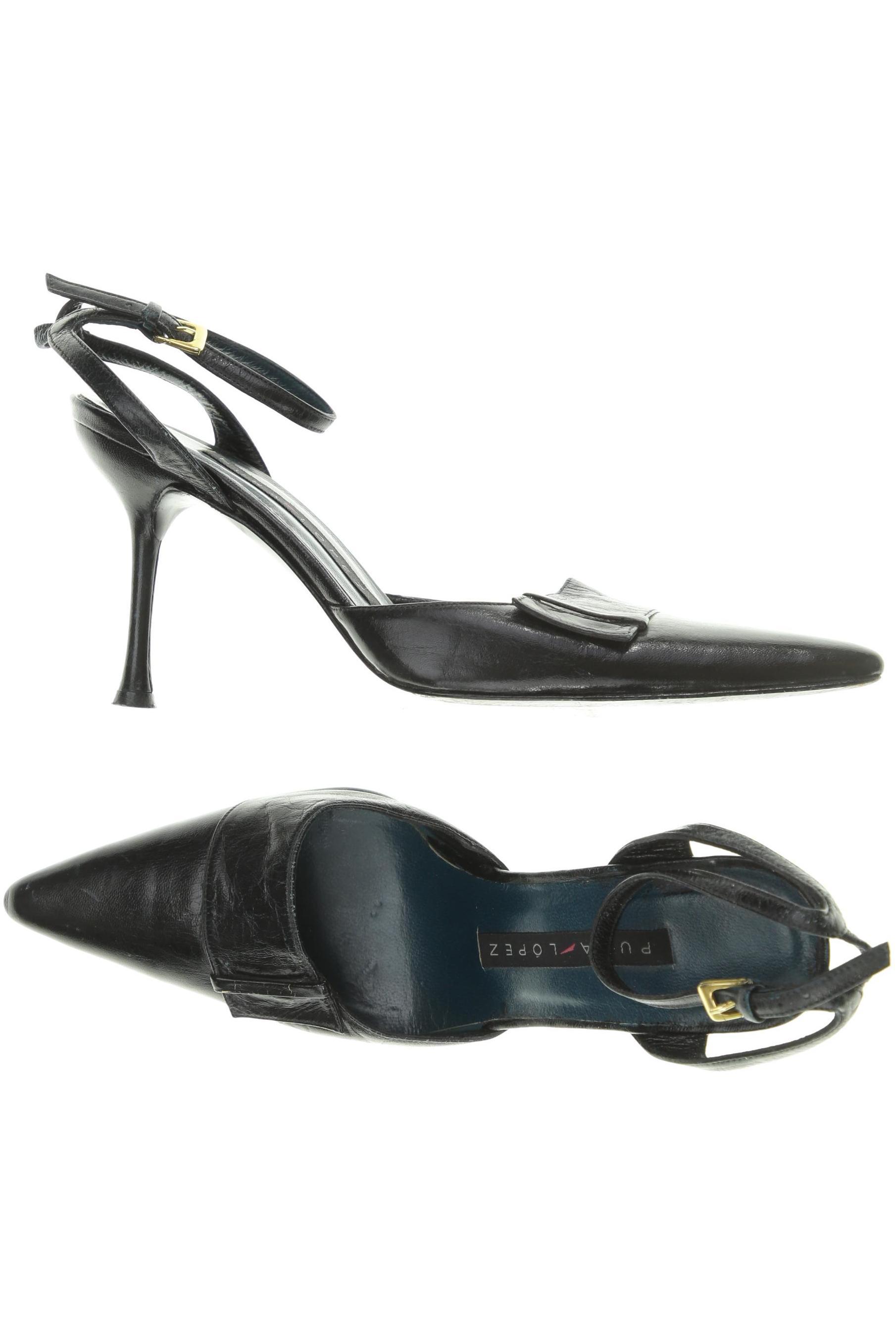 

Pura Lopez Damen Pumps, schwarz, Gr. 38