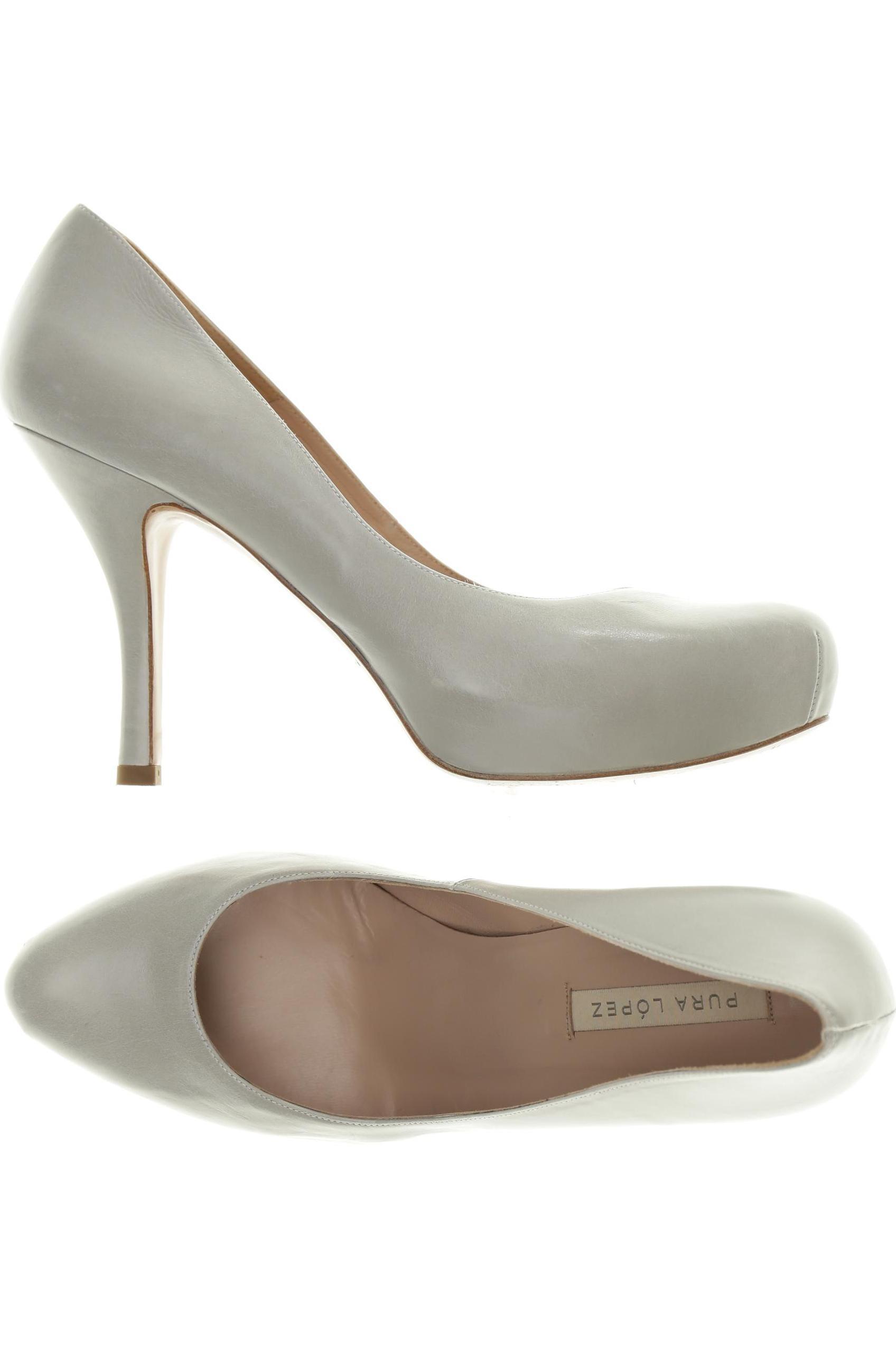 

Pura Lopez Damen Pumps, grau, Gr. 38.5