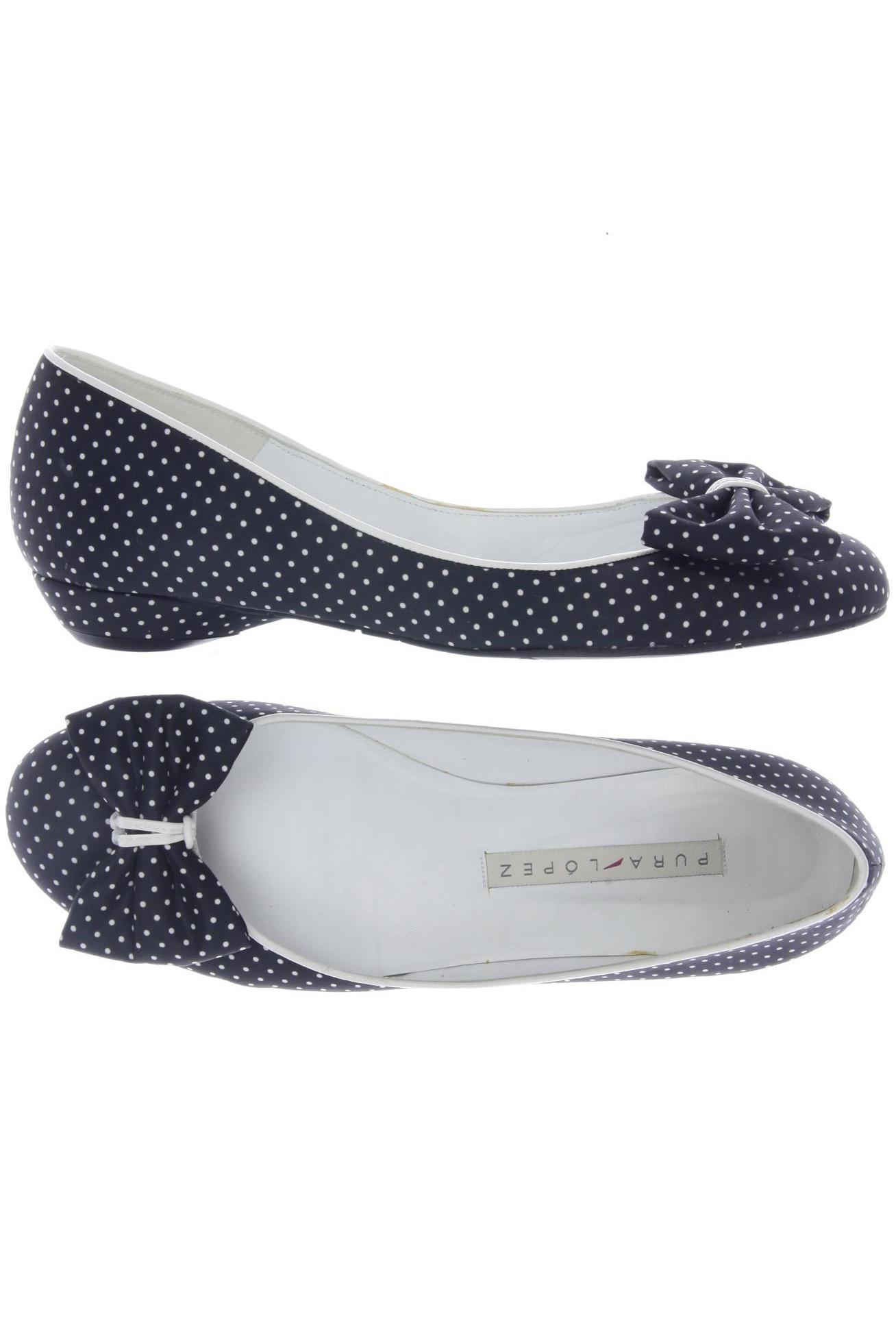 

Pura Lopez Damen Ballerinas, grau, Gr. 39