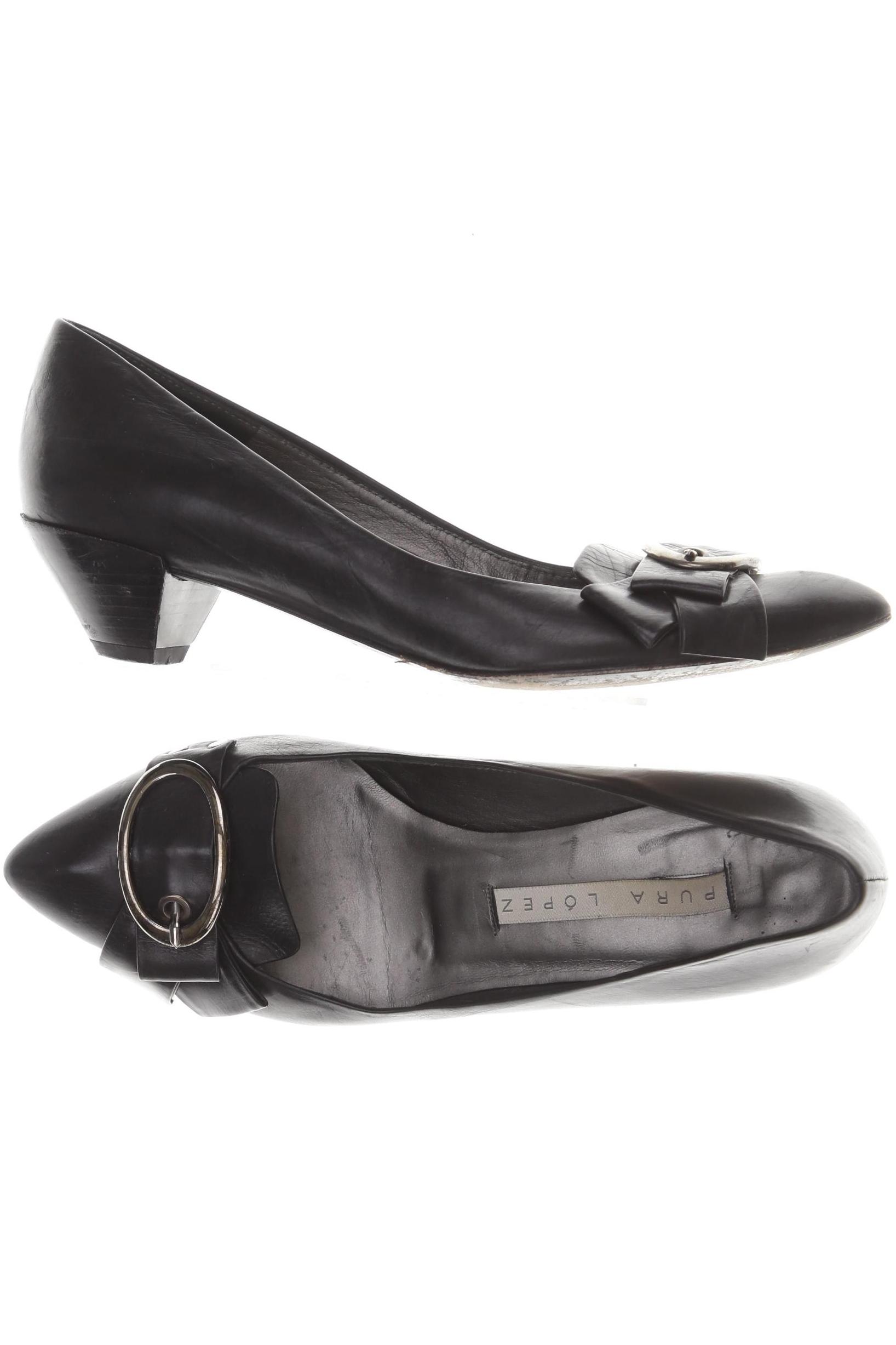 

Pura Lopez Damen Pumps, schwarz, Gr. 37
