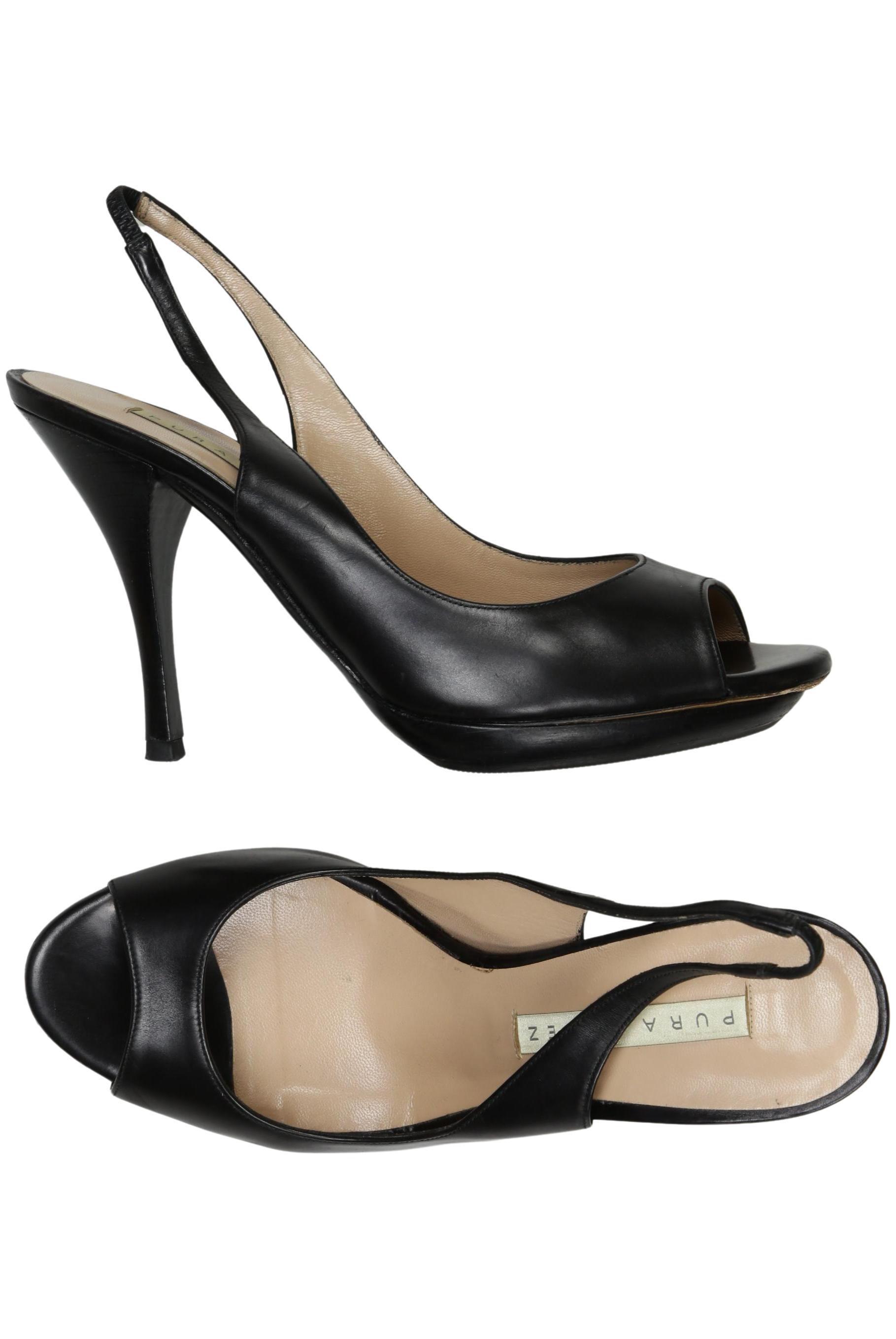 

Pura Lopez Damen Pumps, schwarz, Gr. 39
