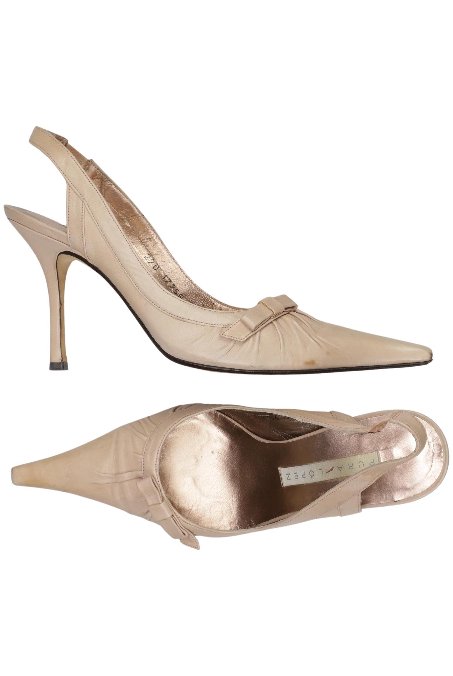 

Pura Lopez Damen Pumps, beige, Gr. 38.5