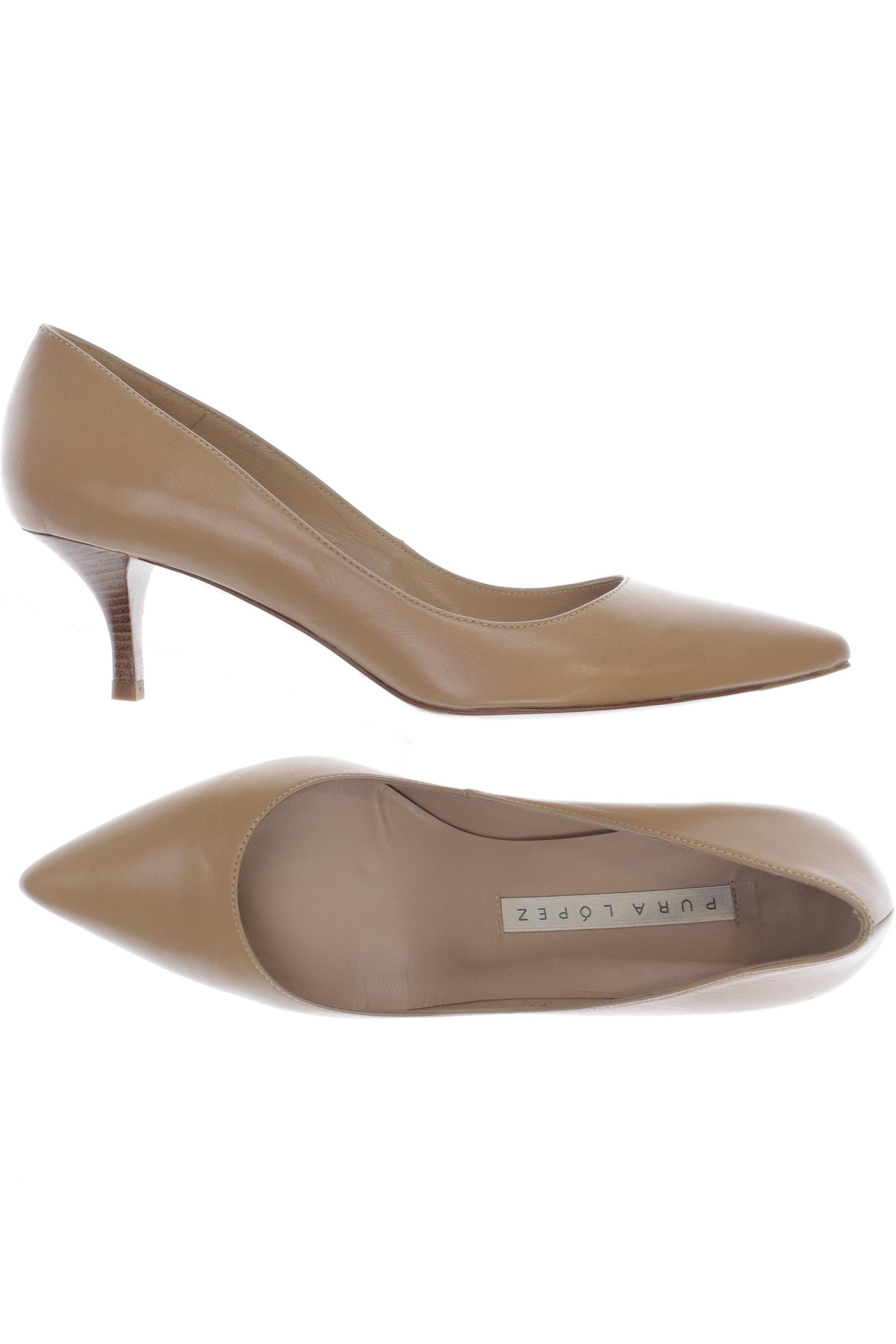 

Pura Lopez Damen Pumps, beige, Gr. 37.5